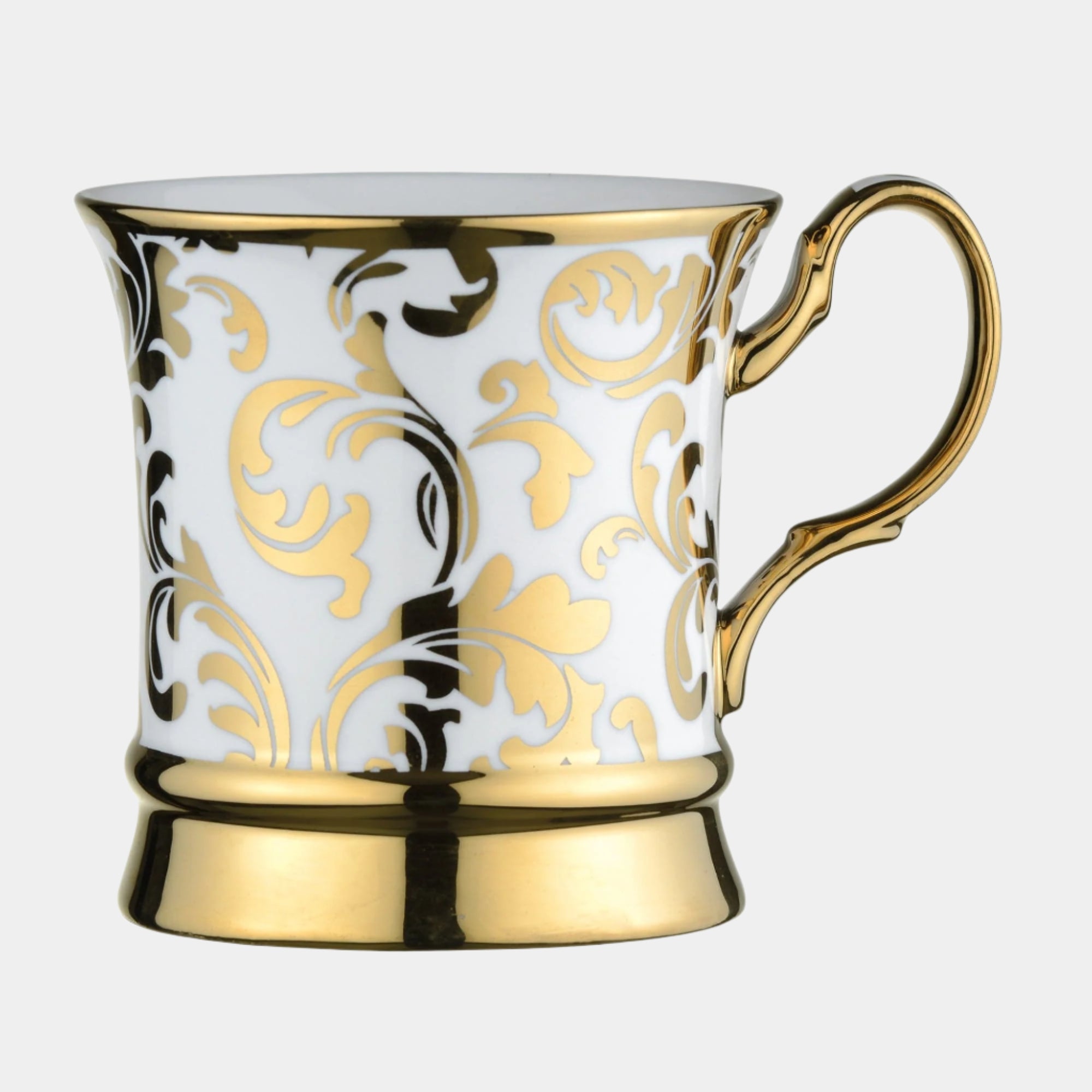 Acanthus - Gold Mugs, Set of 2