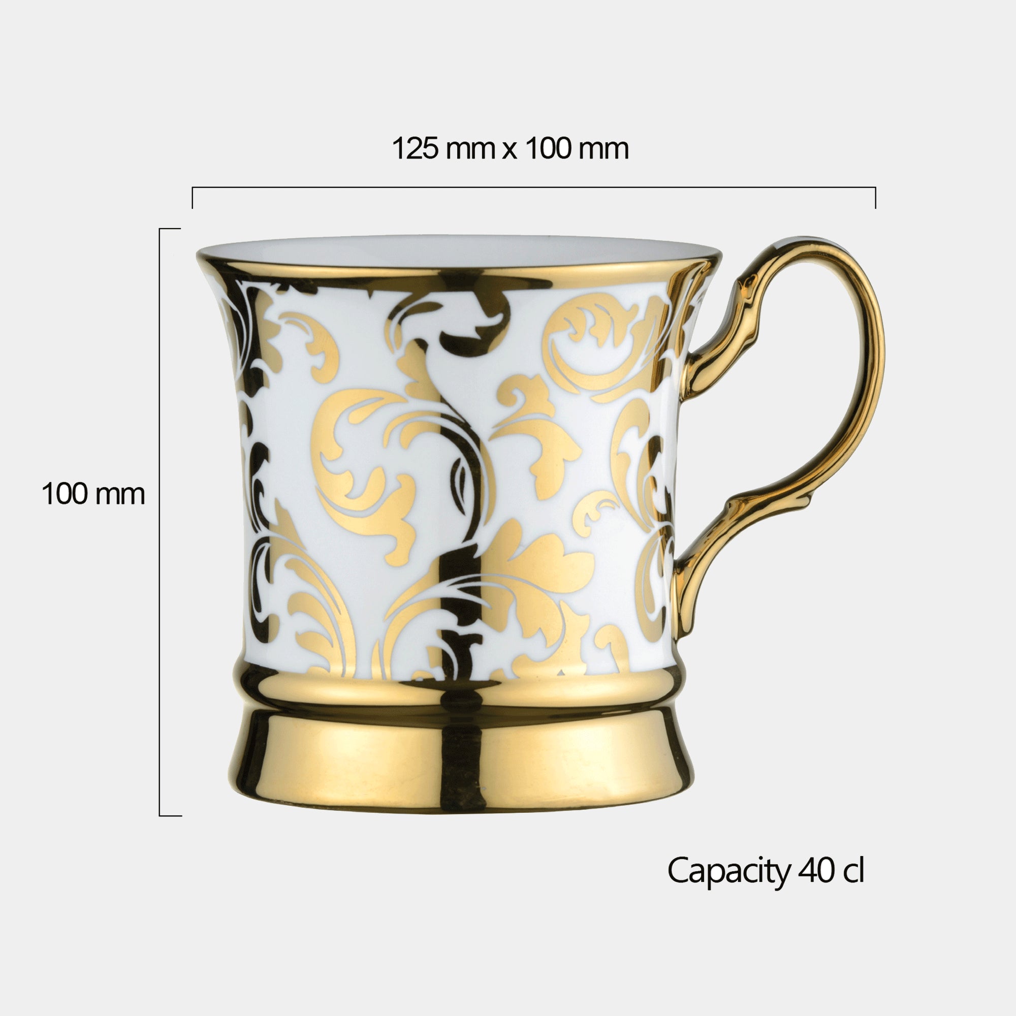 Acanthus Mug Gold (BA)
