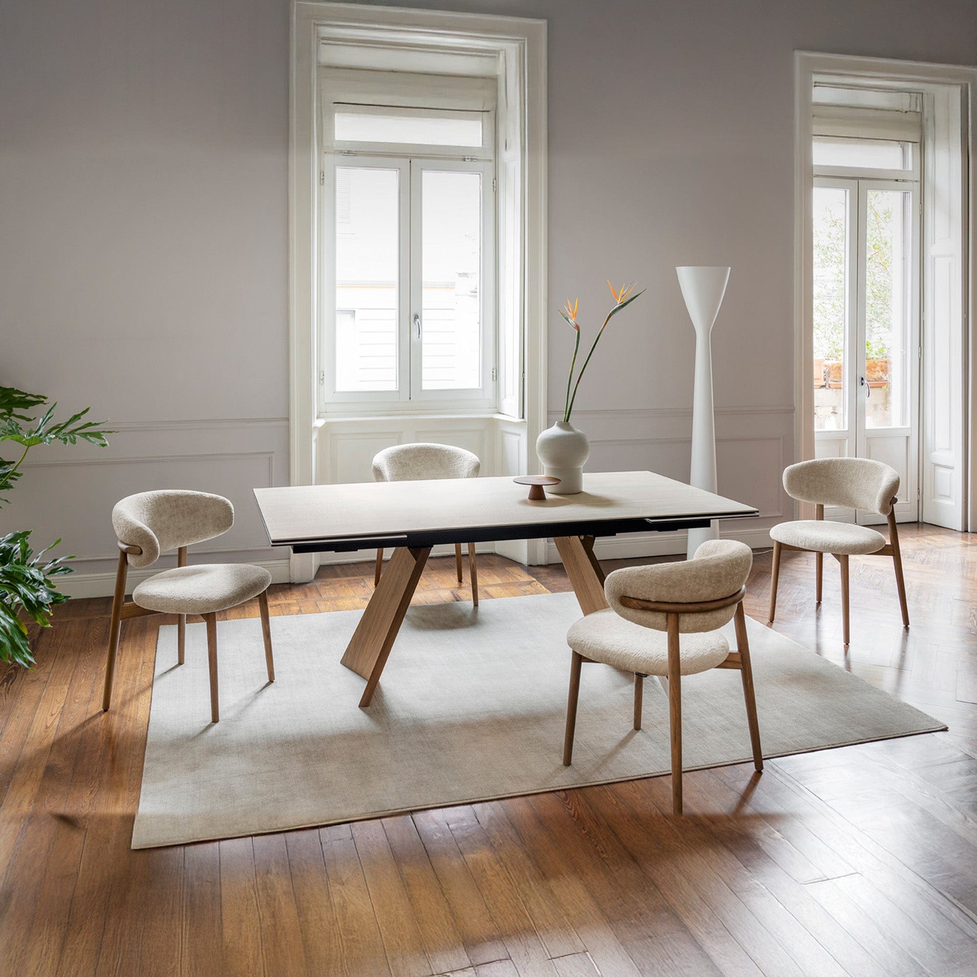 Calligaris Icaro - Ceramic Extending Dining Table