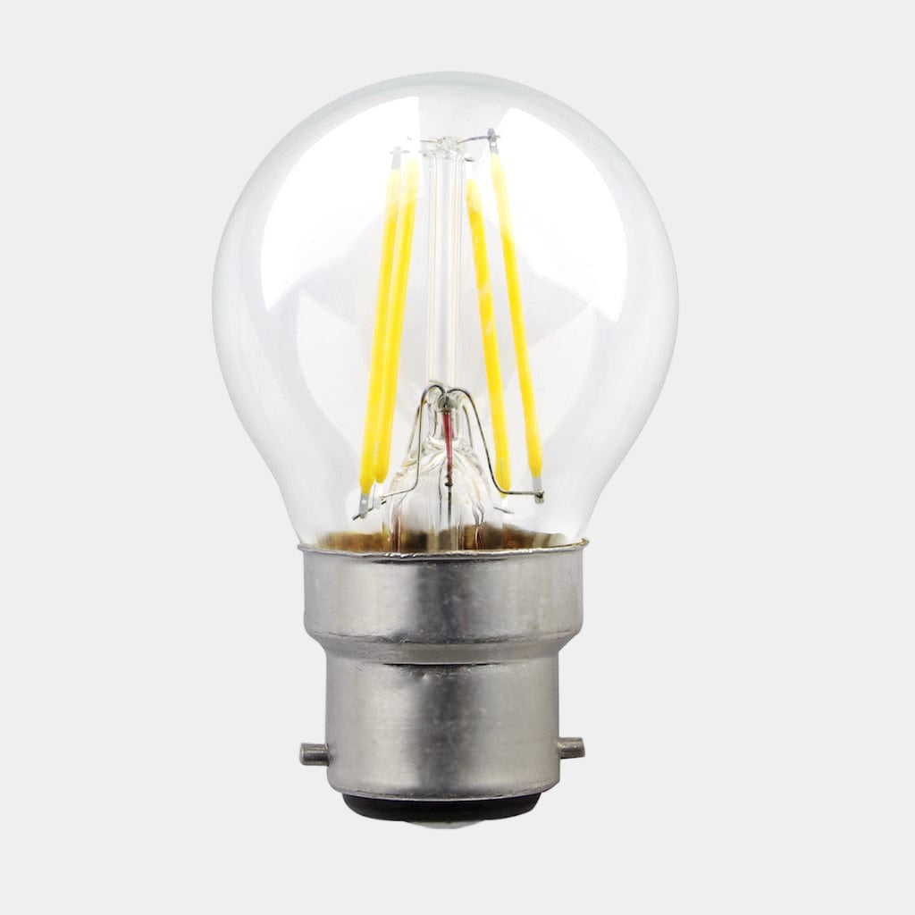 LED Golf Ball 4w BC Warm White Dimmable