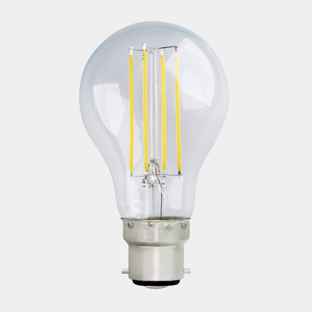 LED GLS 7w BC Clear Warm White