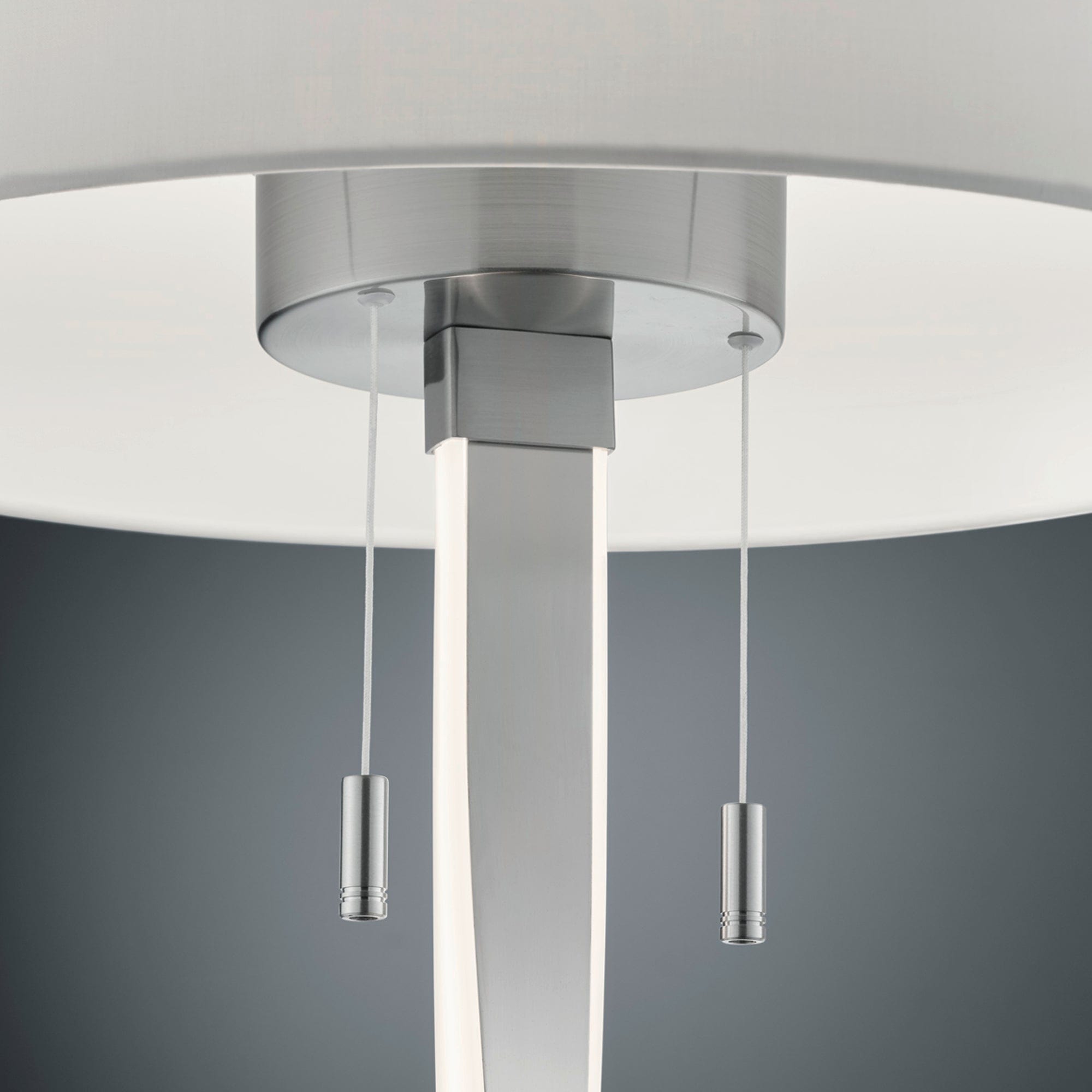 Twin Nickel - Floor Lamp