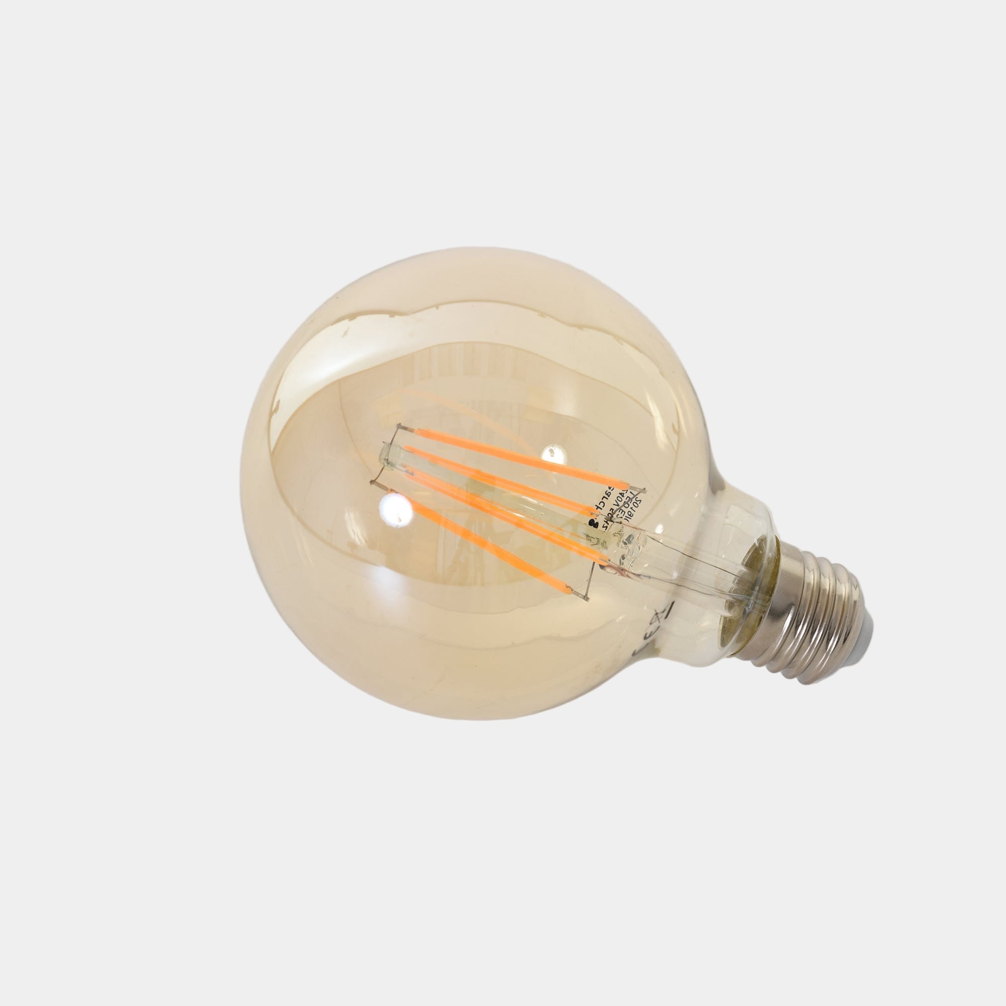 LED Globe 8w ES Tinted  Warm White