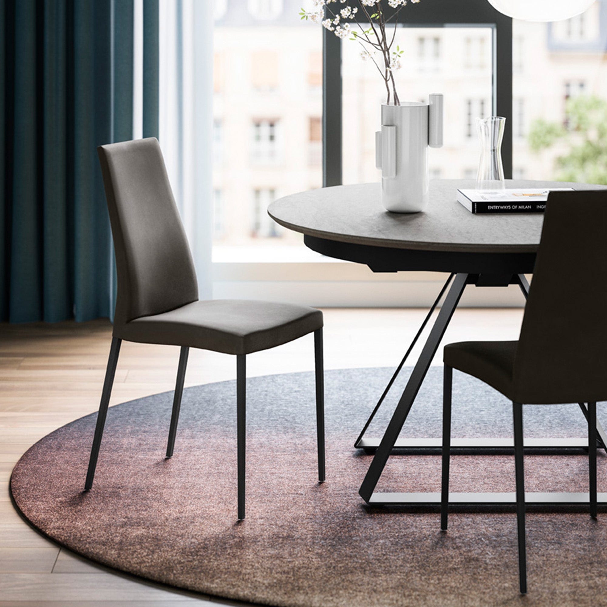 Calligaris Aida - Dining Chair, Leather