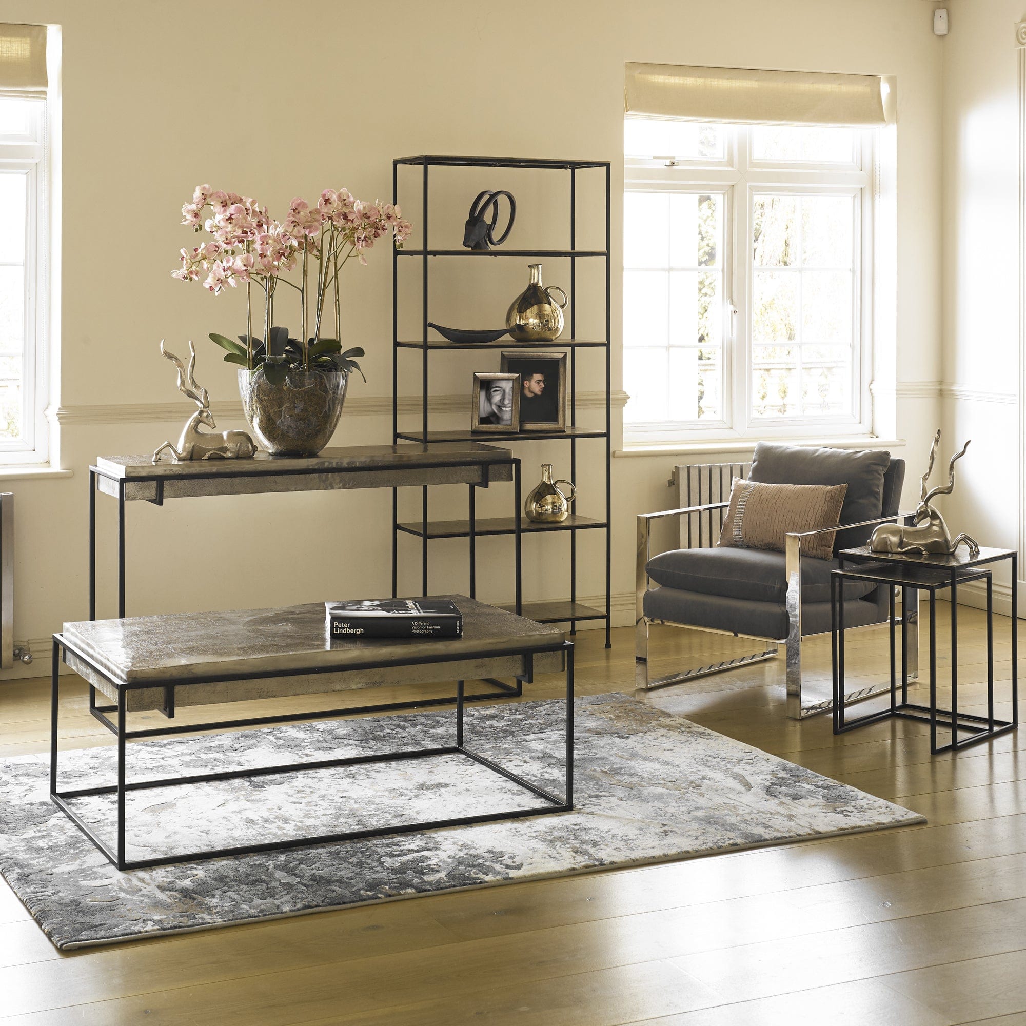Fairway - Metallic Nest Tables