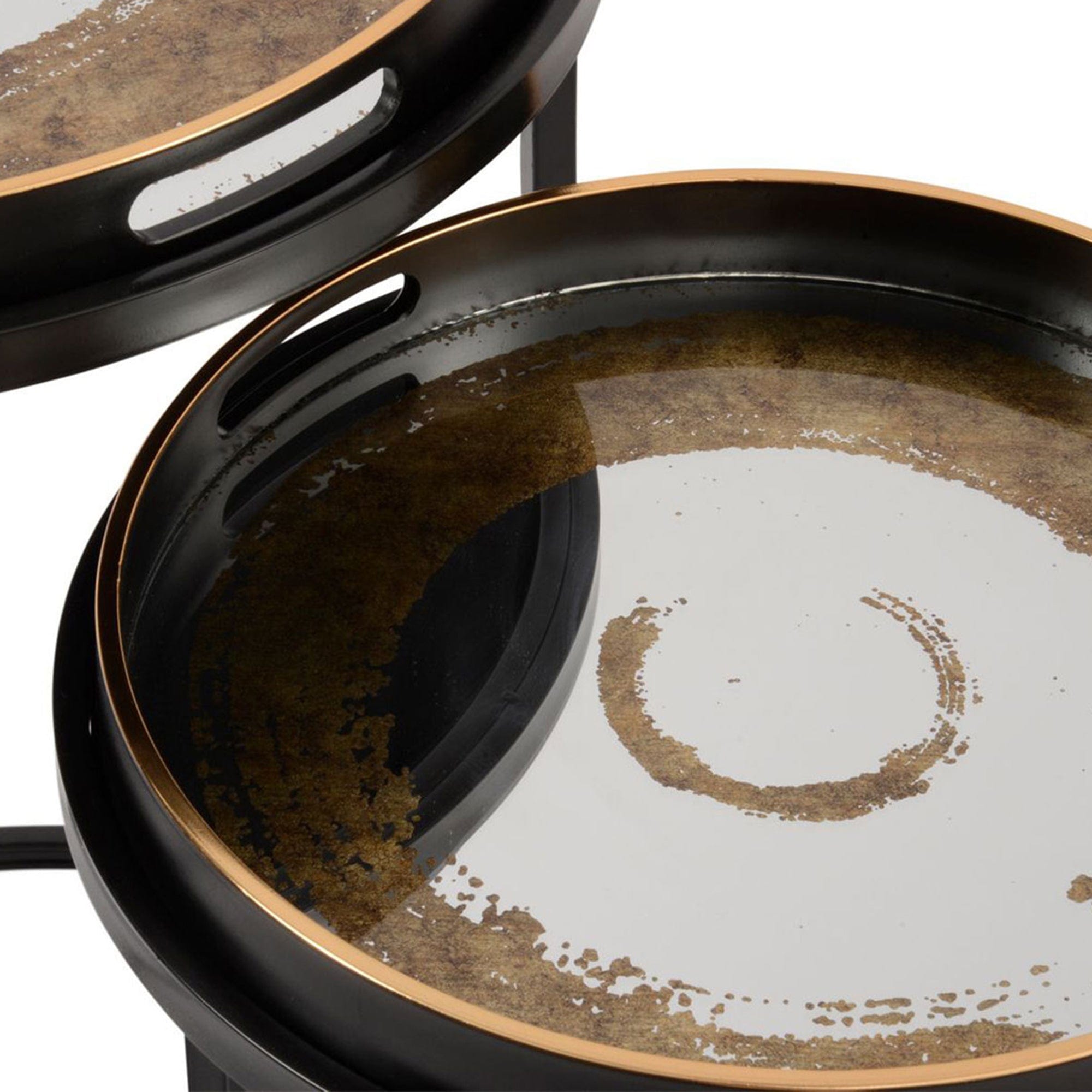 Tisza - Metallic Nest Tables