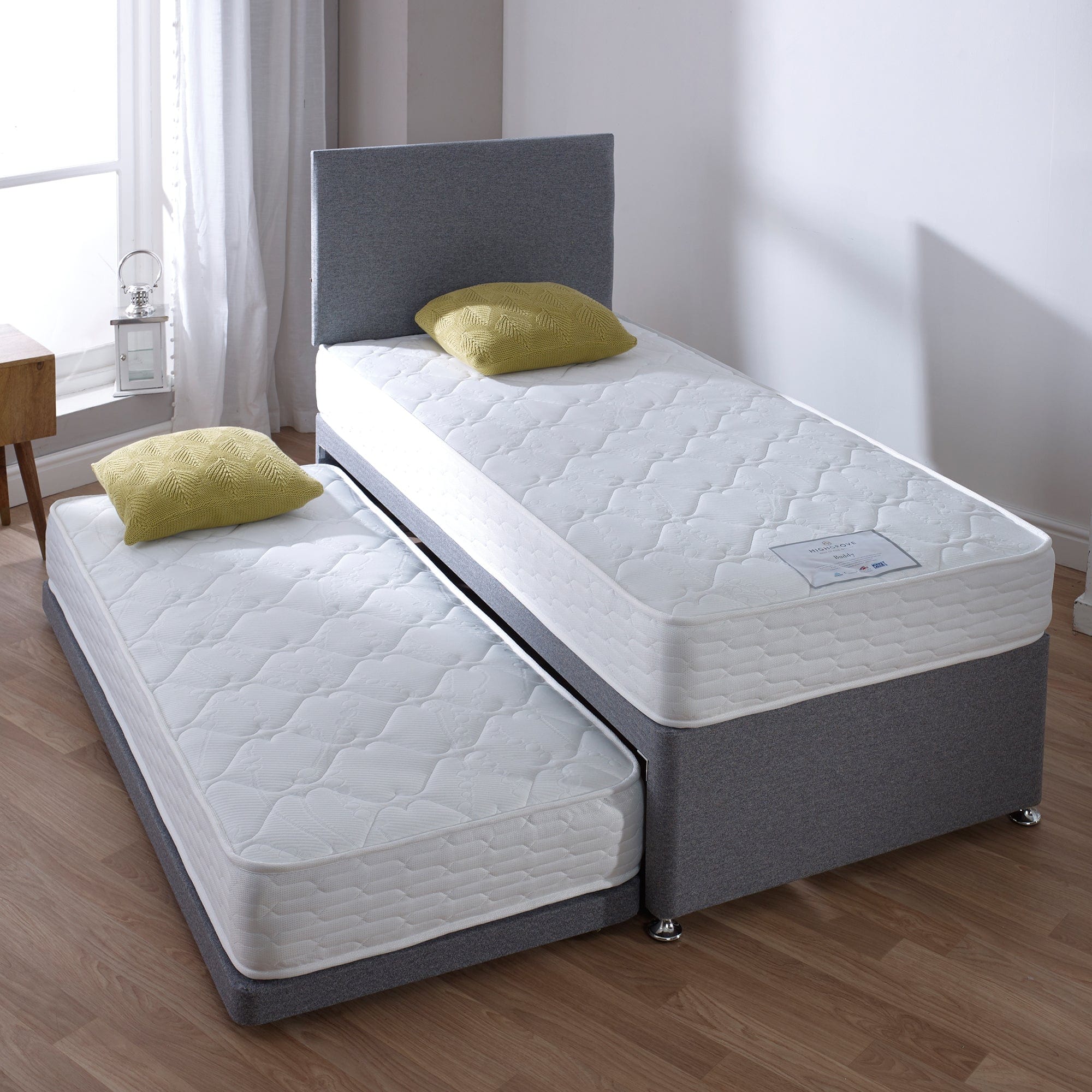 Buddy Guest - Single Bed, Mattress Base & Headboard