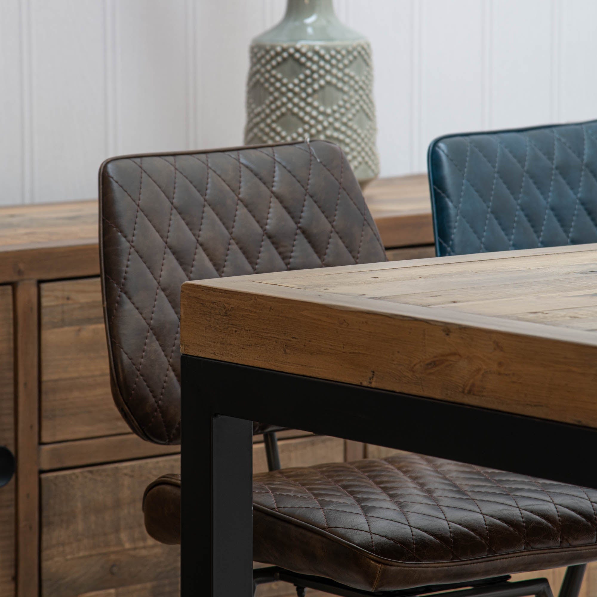 Rectangular Bar Table Reclaimed Timber