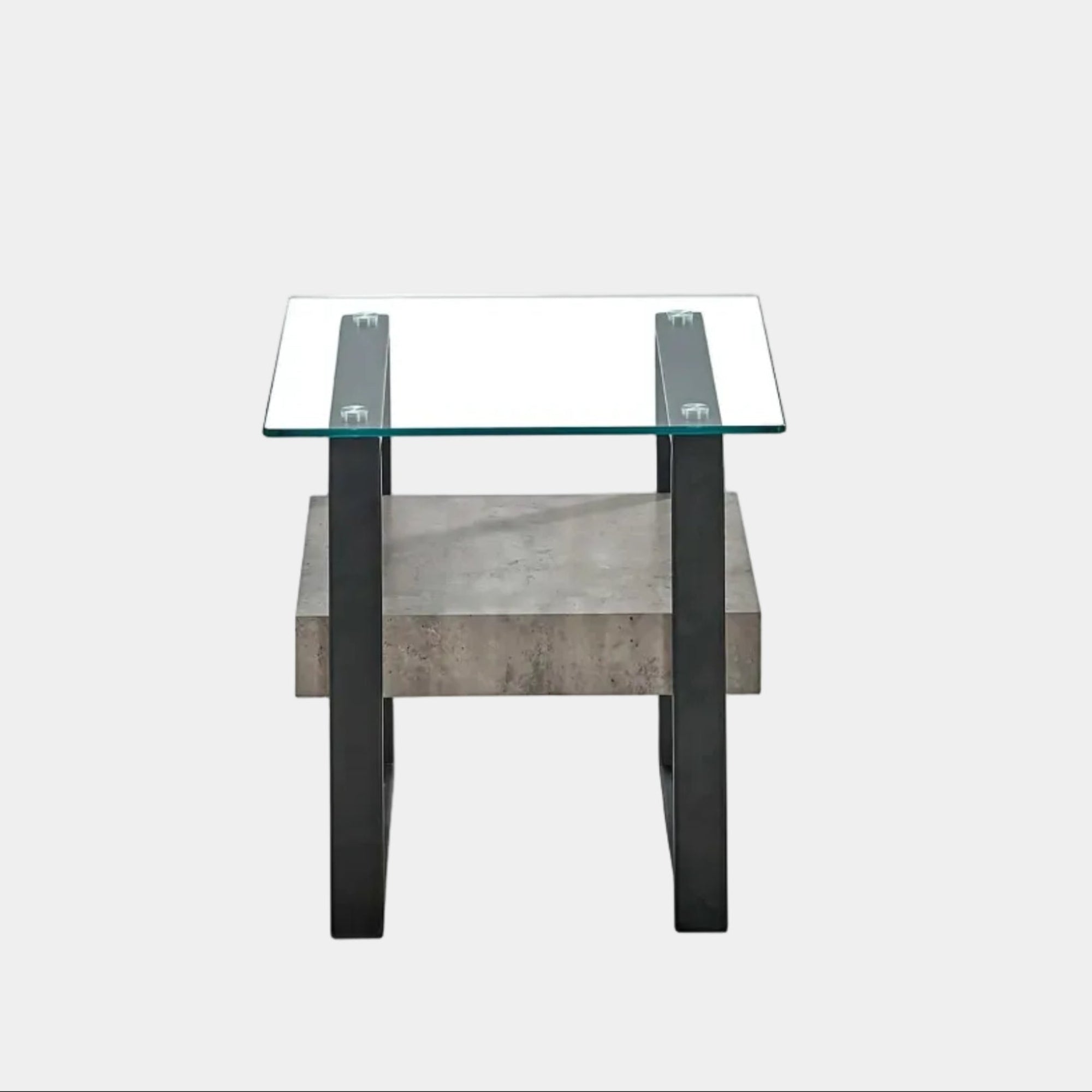 Faraday - Glass End Table