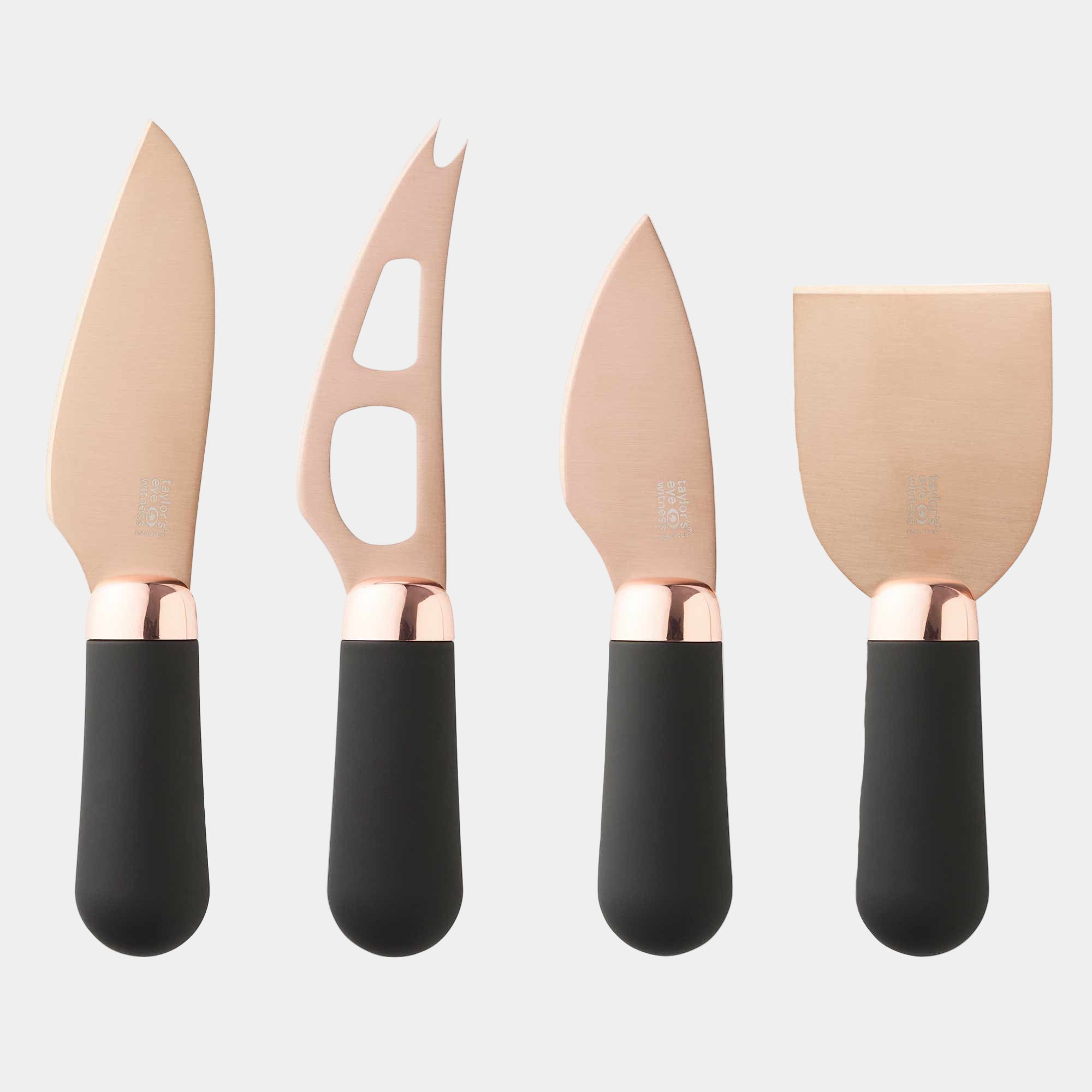Brooklyn Rose Gold Cheese Knife Set