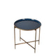 Blue & Gold Enamel Tray Table