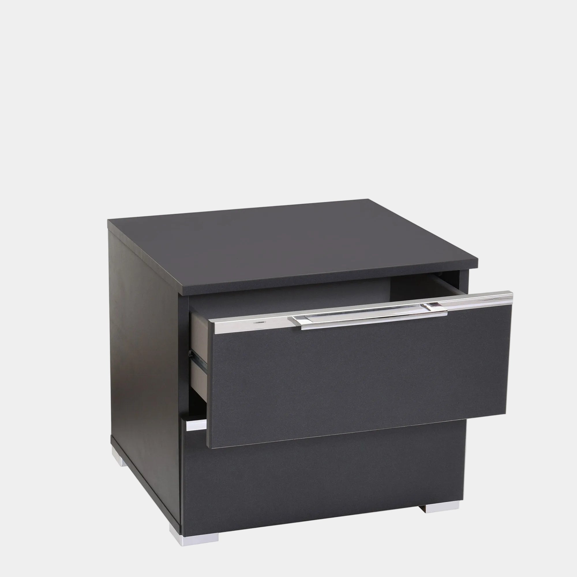 Gamma - 2 Drawer Bedside Table