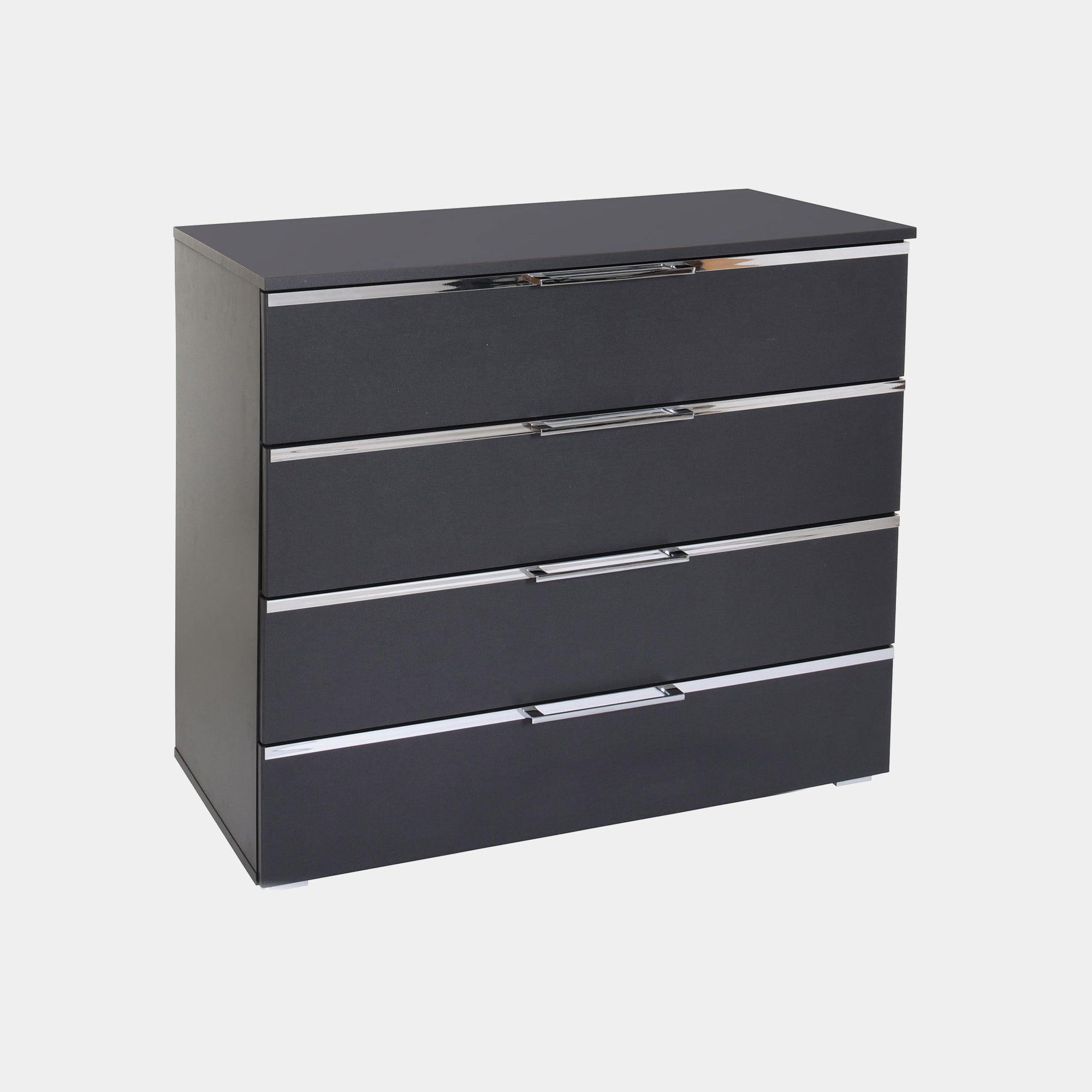 645T PG1 94cm 4 Drawer Chest In Colour With Horizontal Trim Self Assembly Required