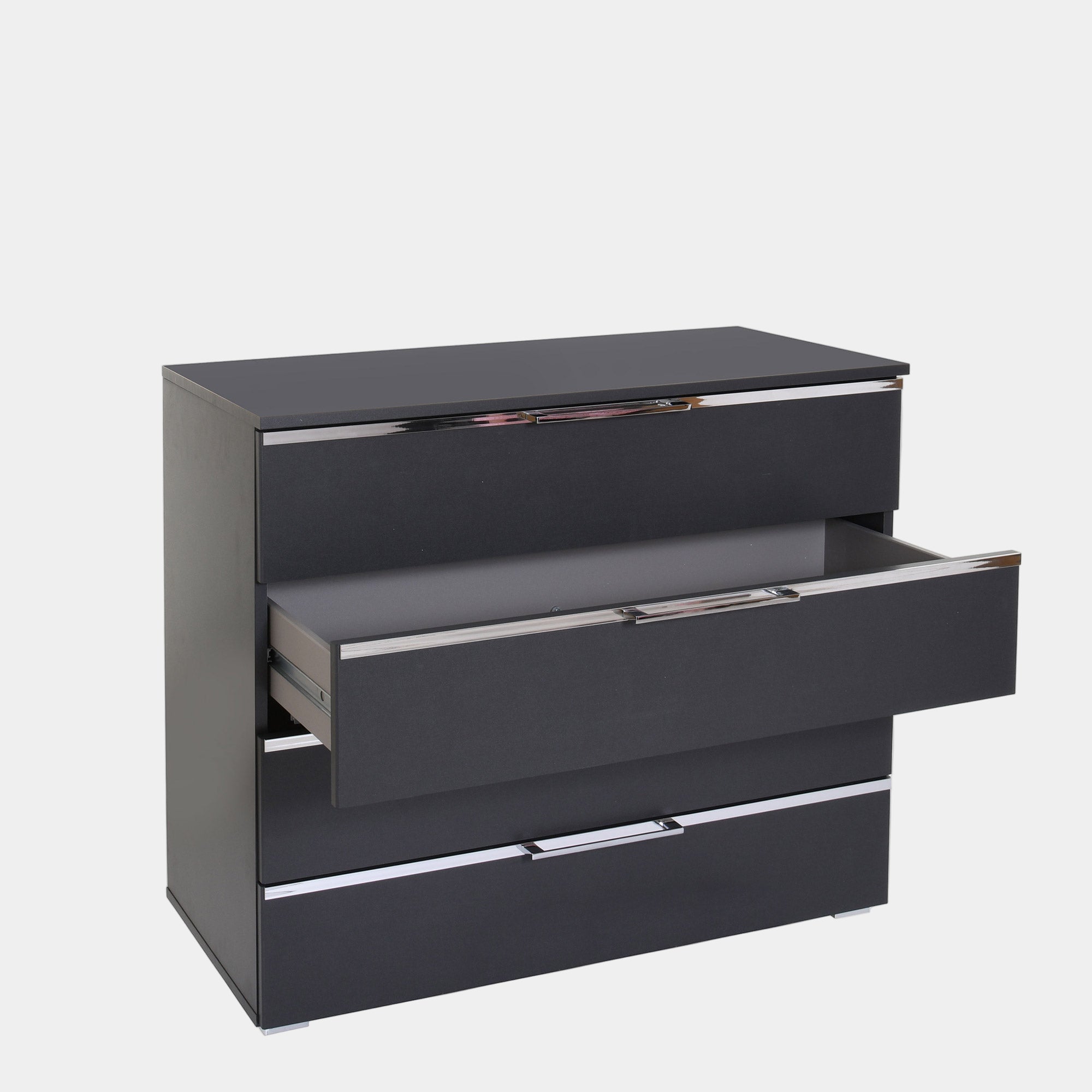 645T PG1 94cm 4 Drawer Chest In Colour With Horizontal Trim Self Assembly Required