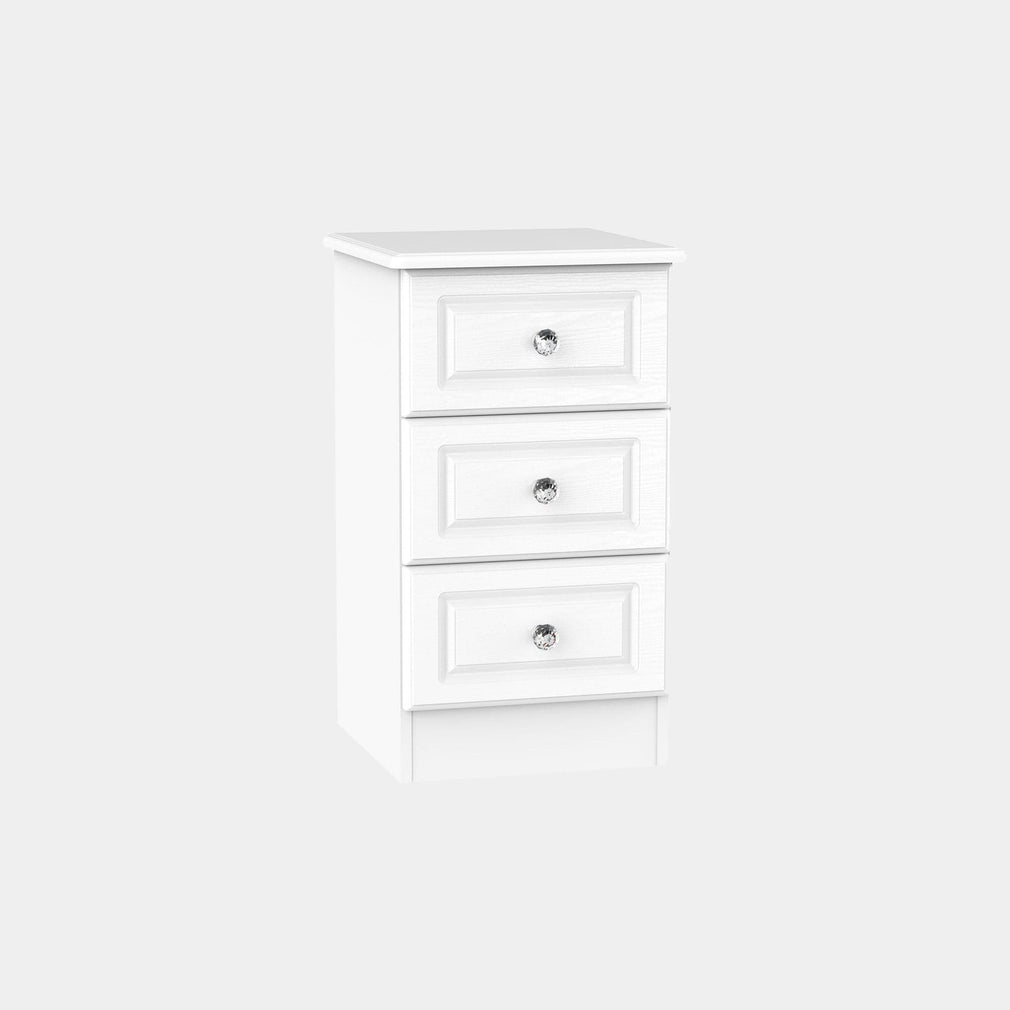 Penshurst - 3 Drawer Locker In White