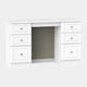Penshurst - Kneehole Dressing Table In White