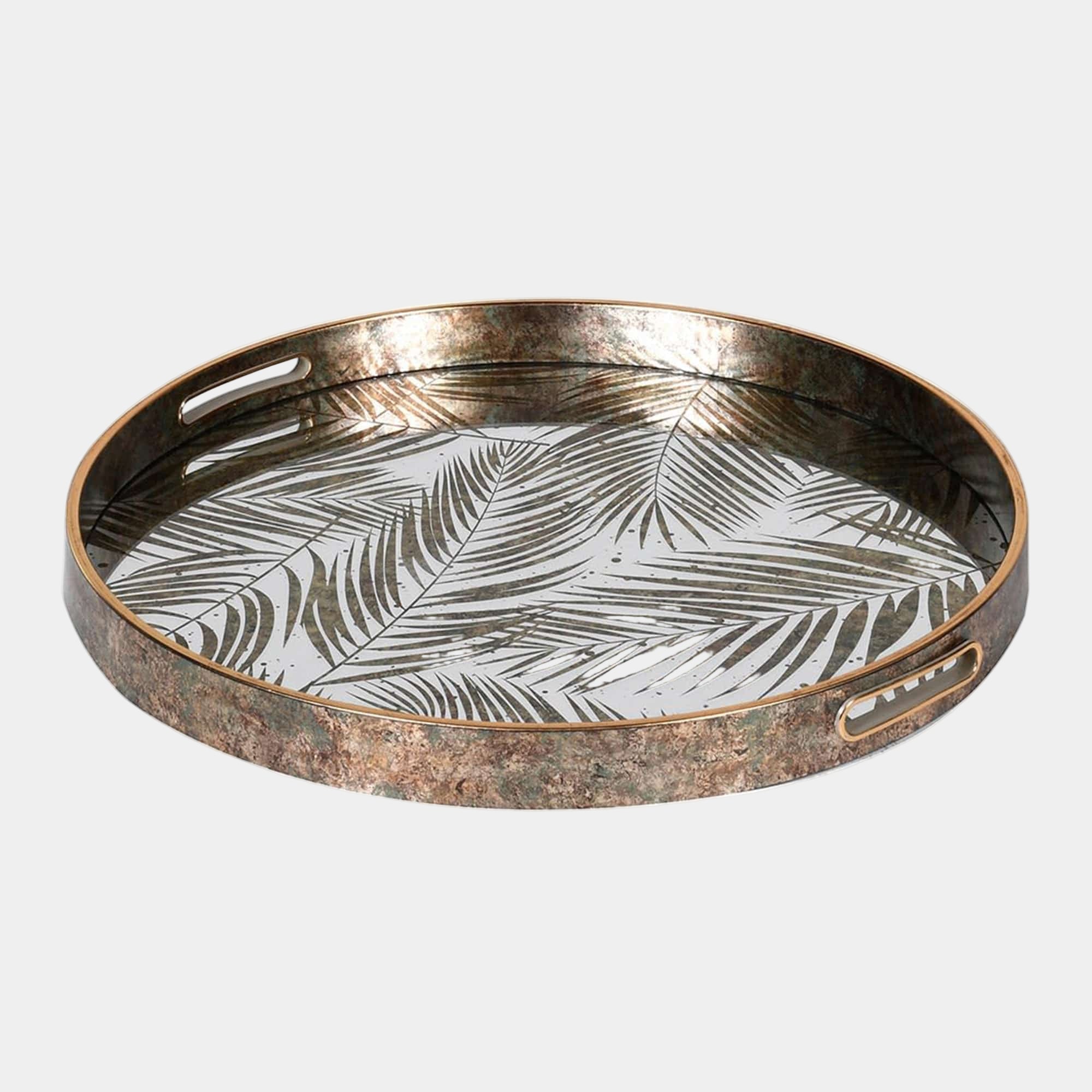Fern Round Tray