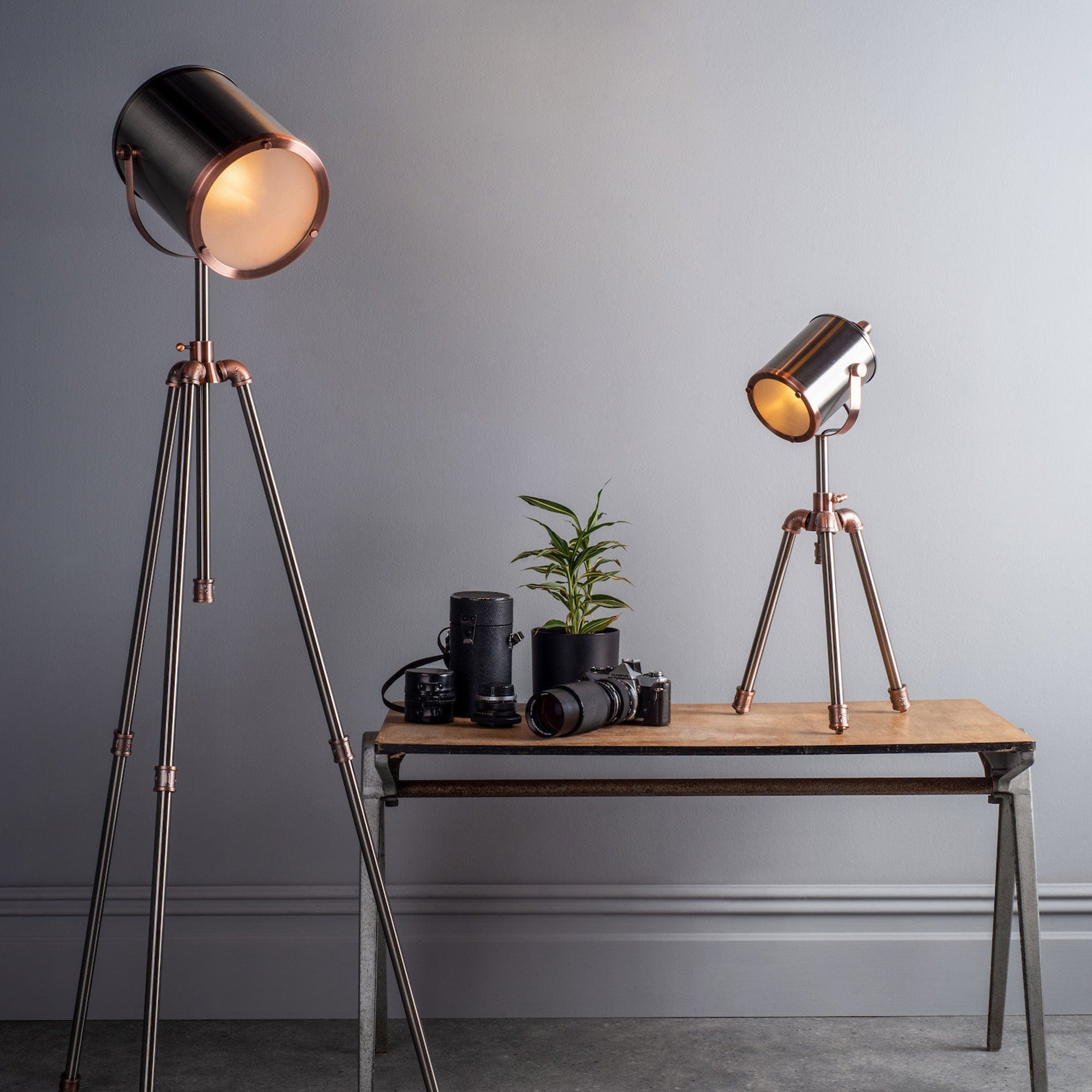 Miller Brown - Floor Lamp