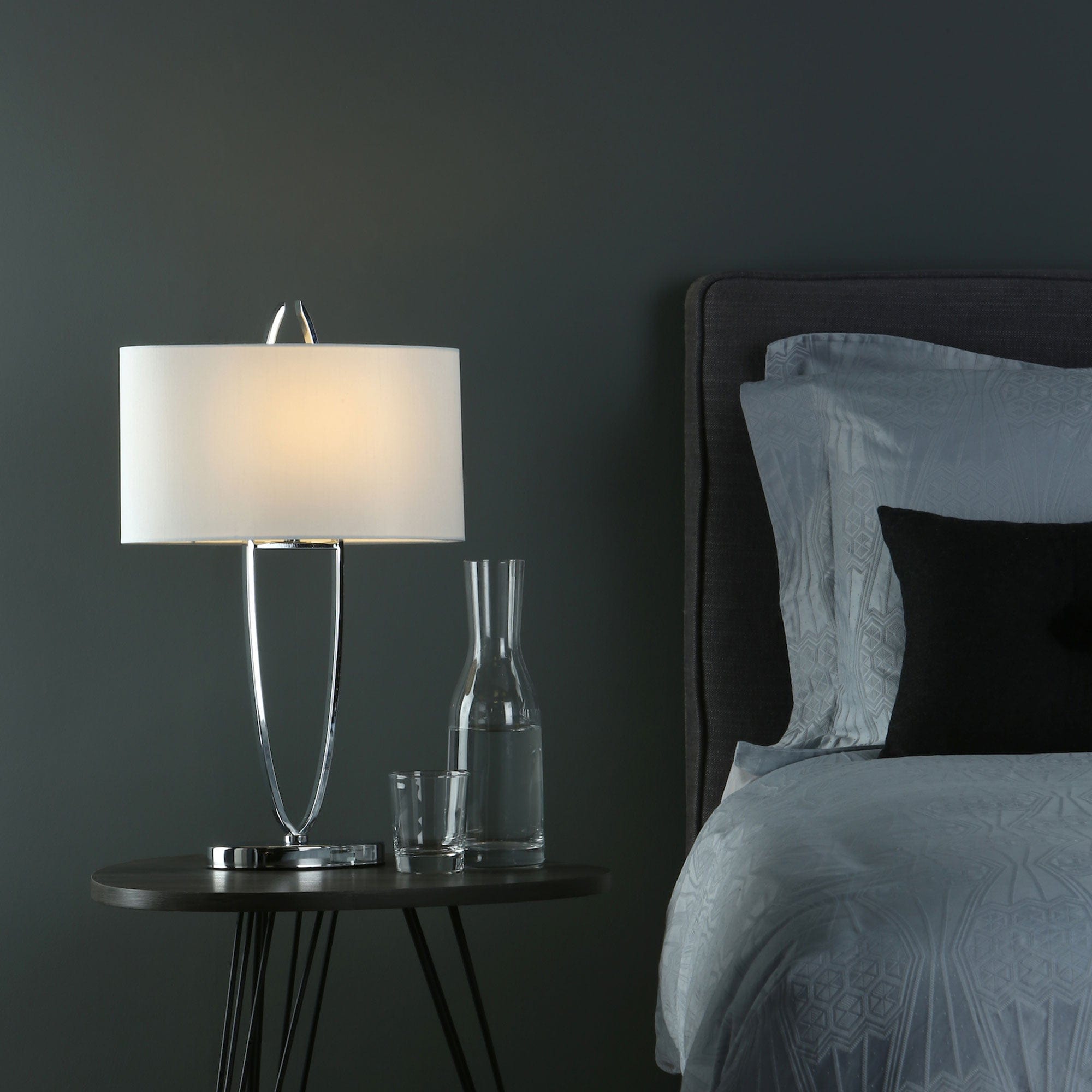 Elipse Chrome - Table Lamp