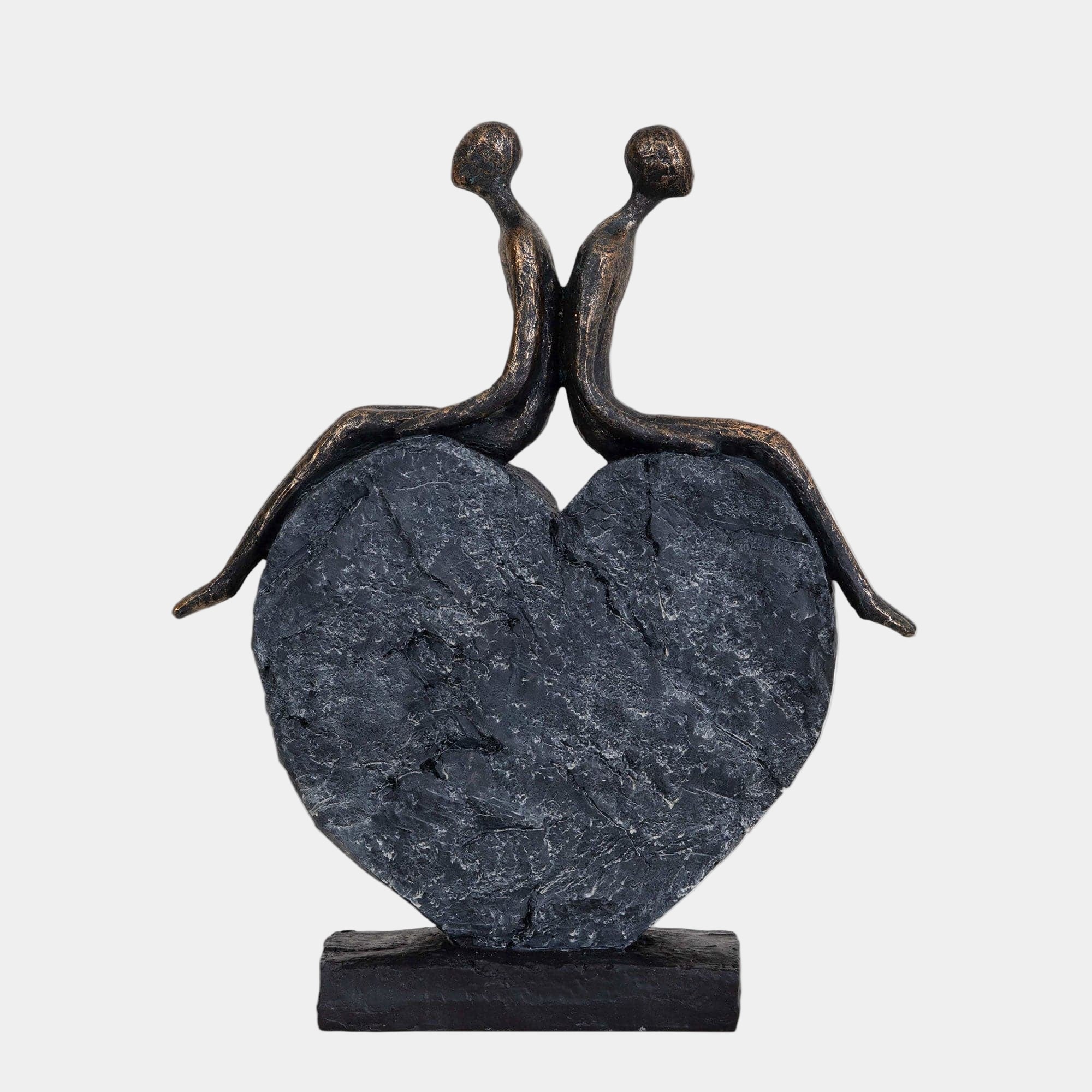 Couple's Love Heart Sculpture