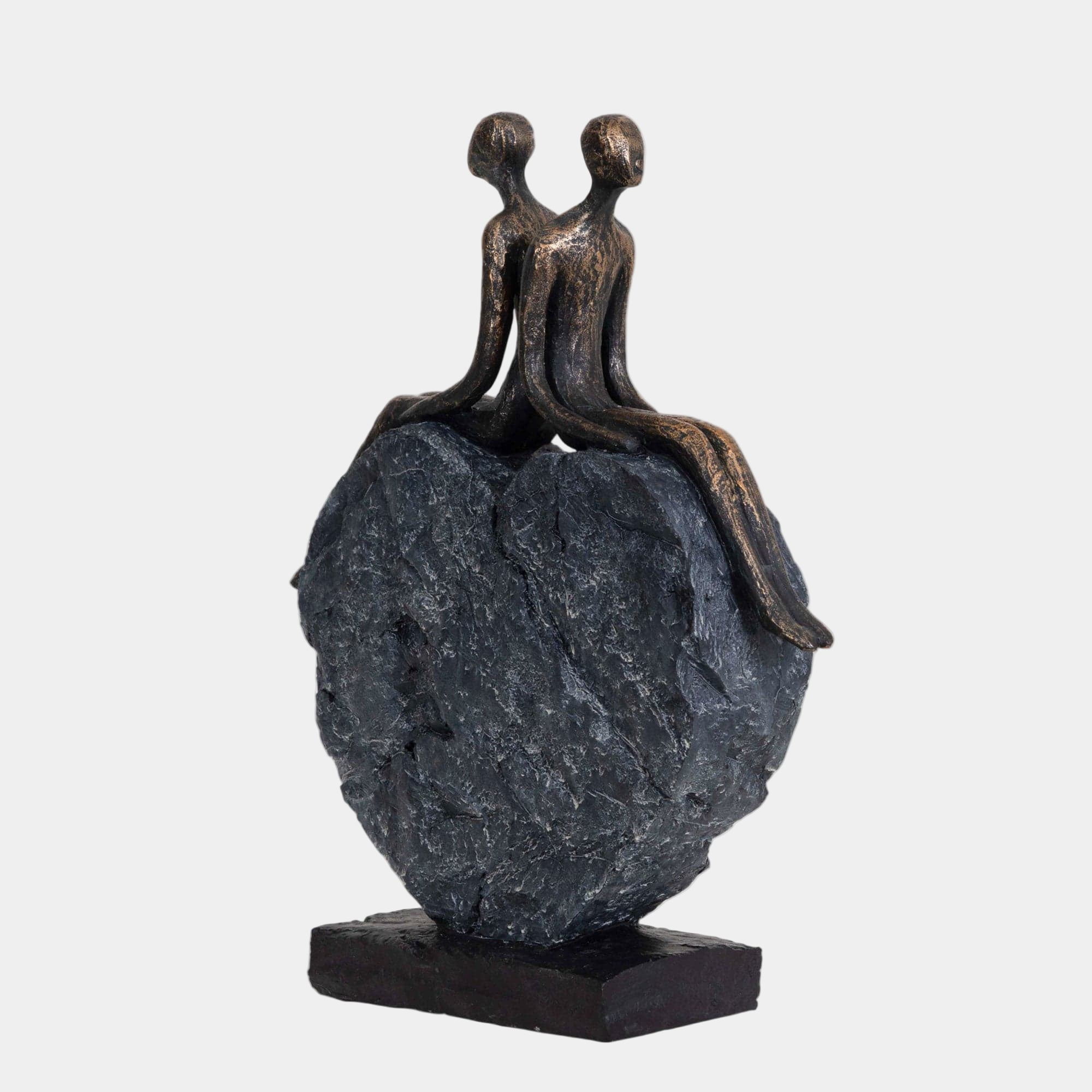 Couple's Love Heart Sculpture