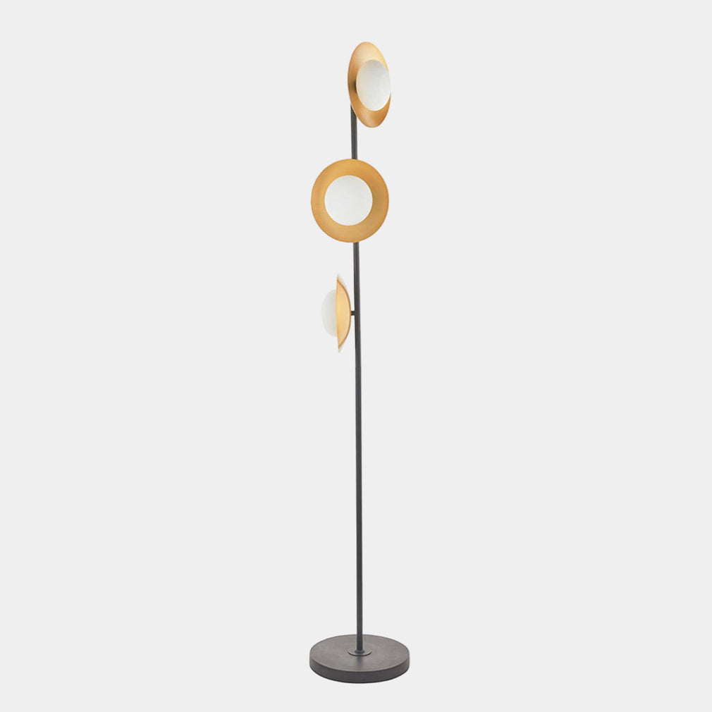 WEBEX Capa Floor Lamp Gold & Dark Bronze