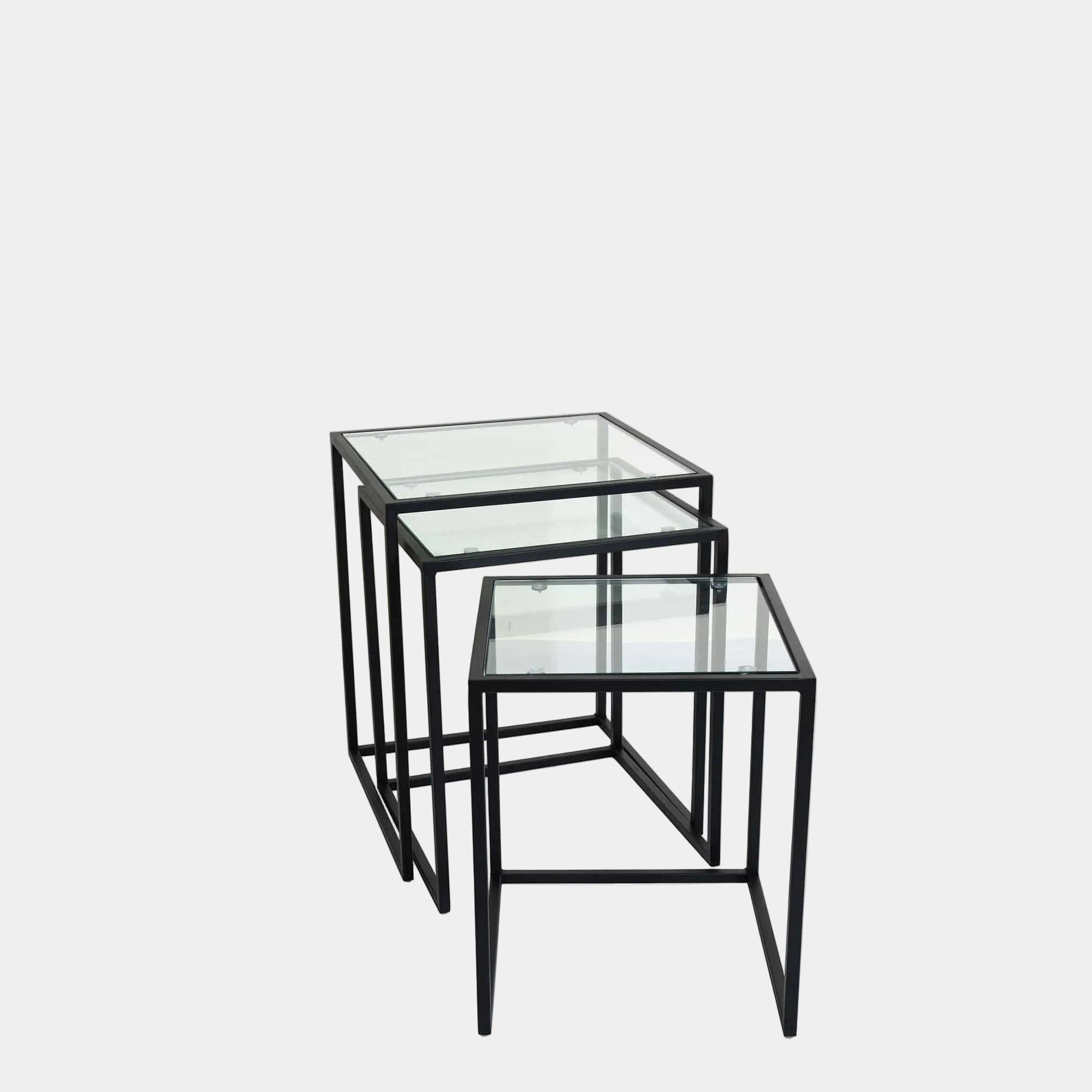 Padua - Glass Nest Tables