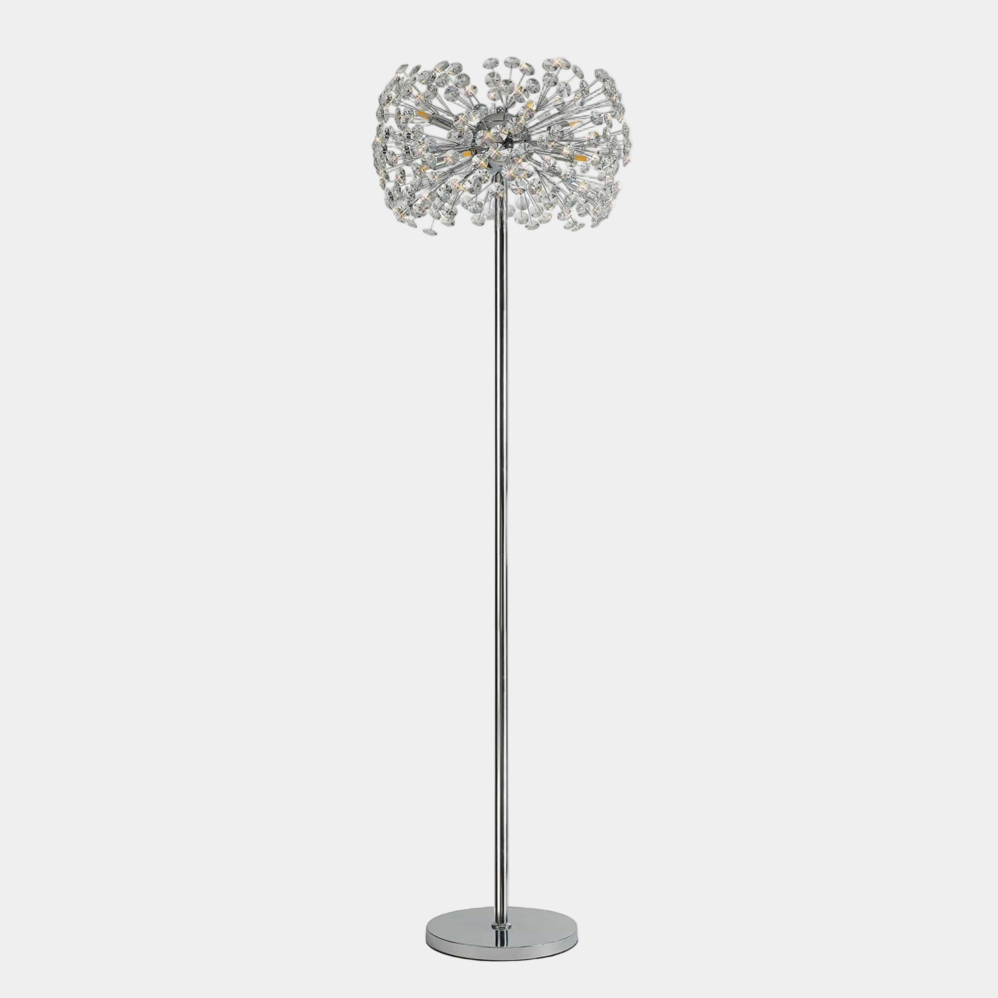 Carris Chrome Floor Lamp