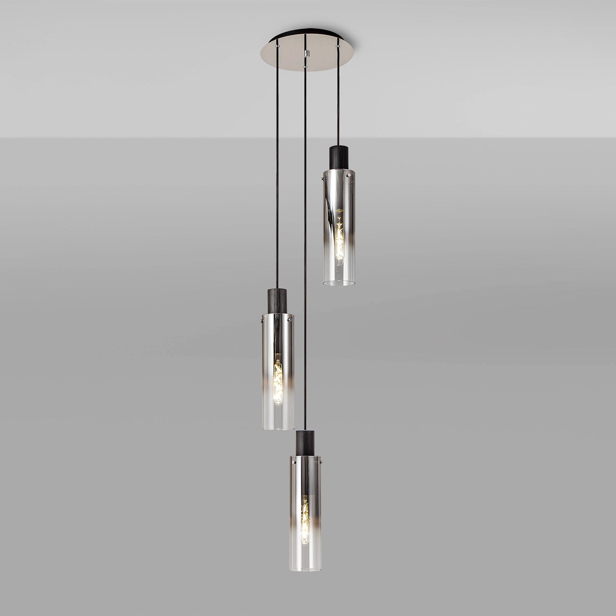 Oscura Smoke 3 Cascade Pendant