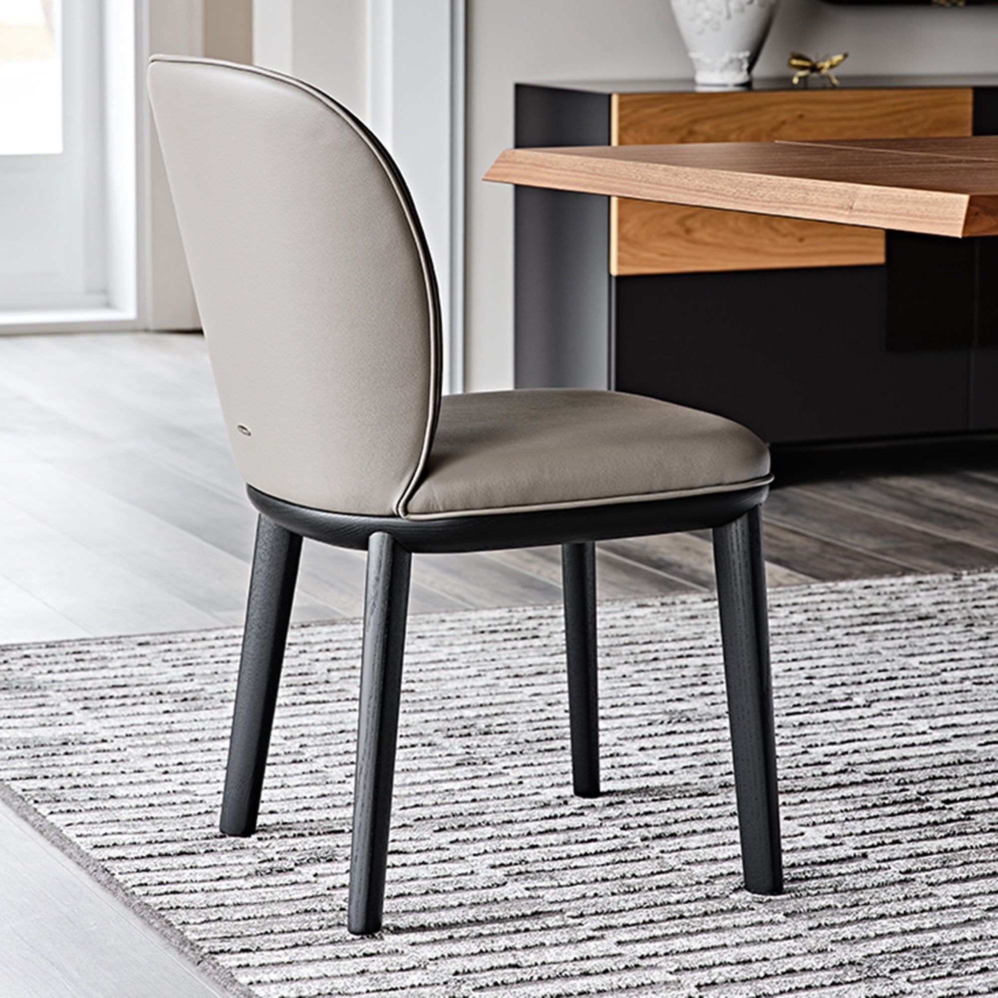 Cattelan Italia Chris - Dining Chair, Synthetic Leather