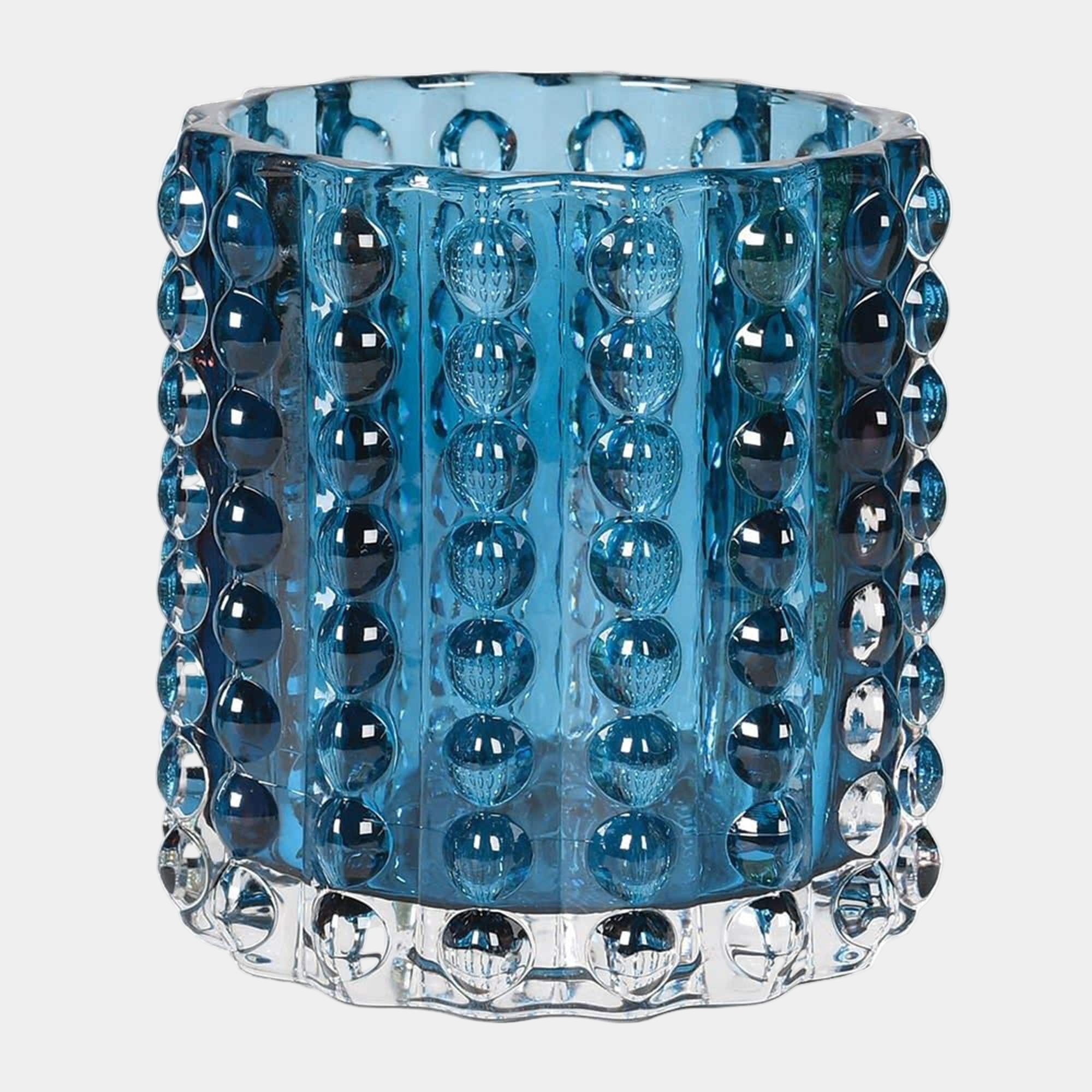Dot Candleholder Blue