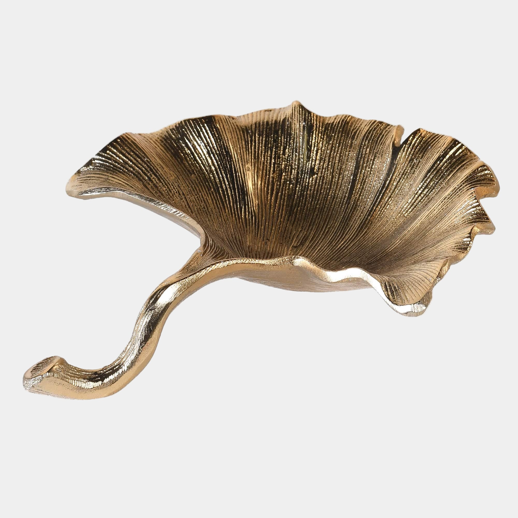 Leaf Dish Gold