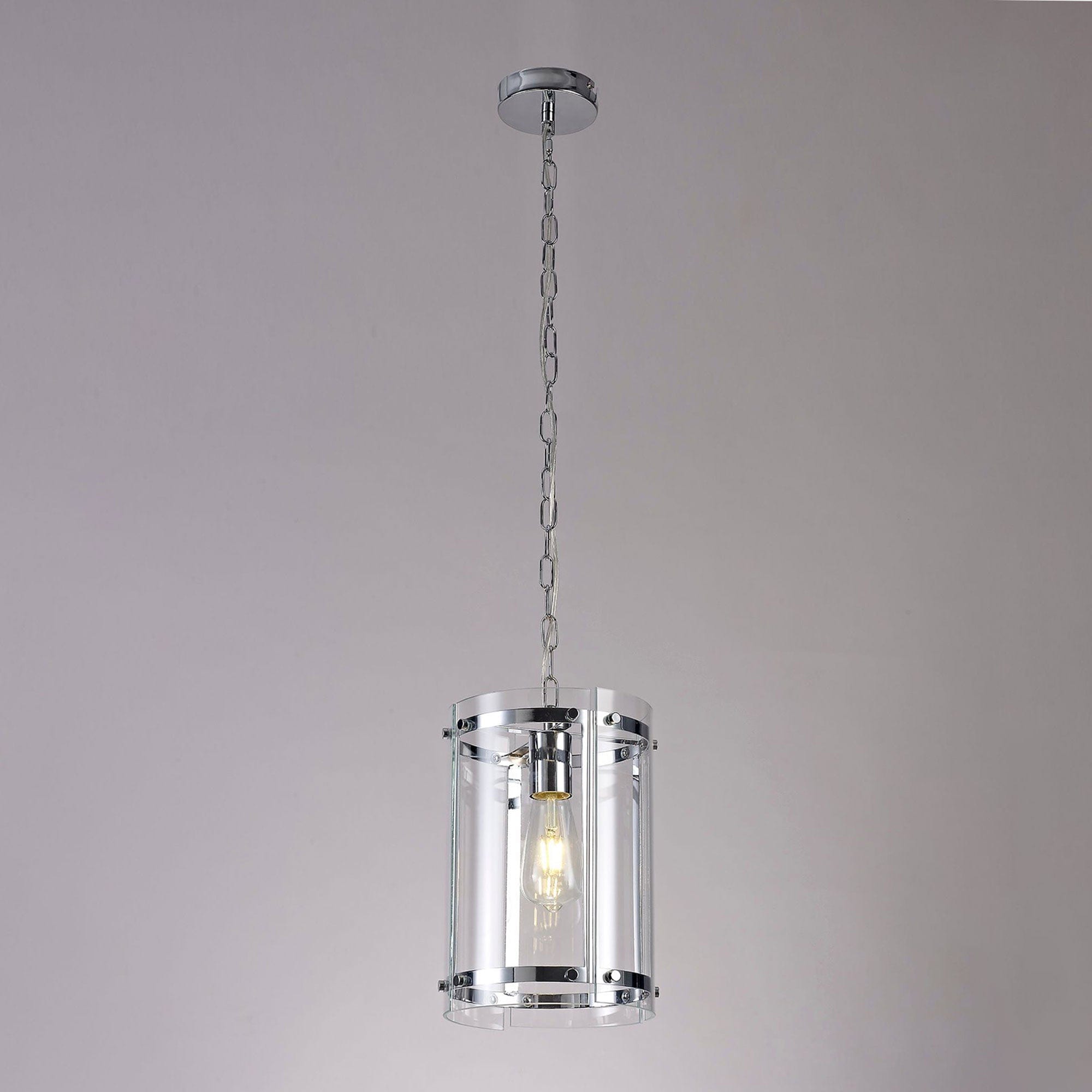 Haddon Silver - Ceiling Light, Lantern
