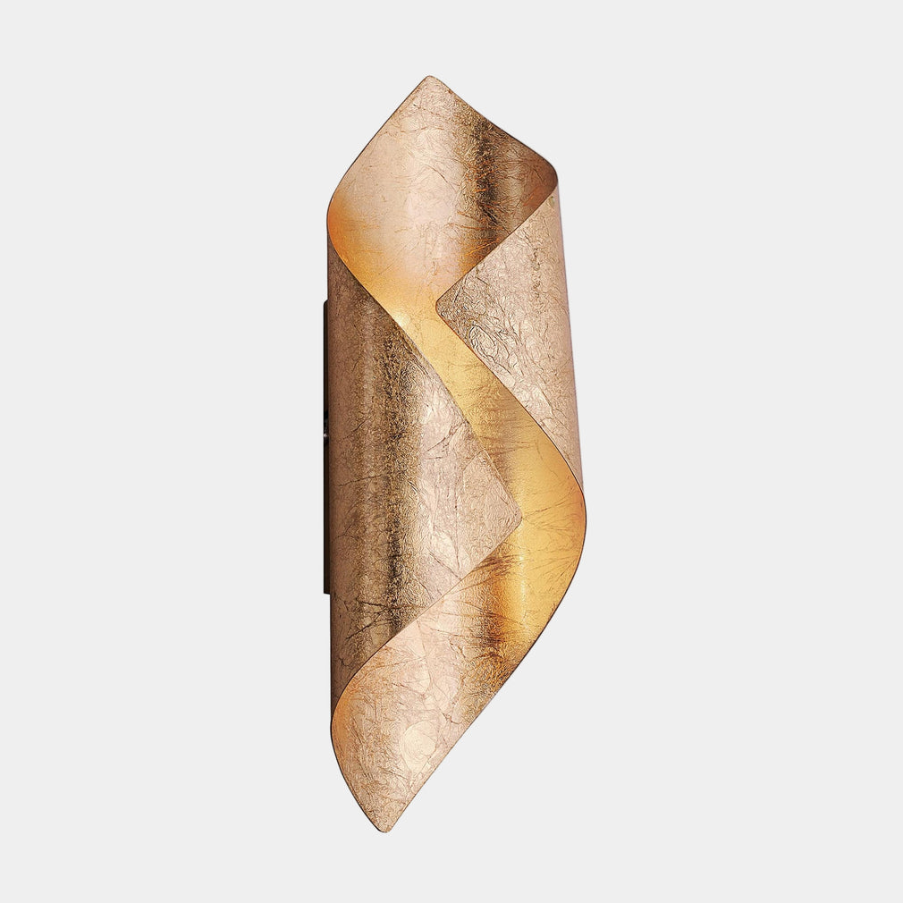 Scroll Wall Light Gold