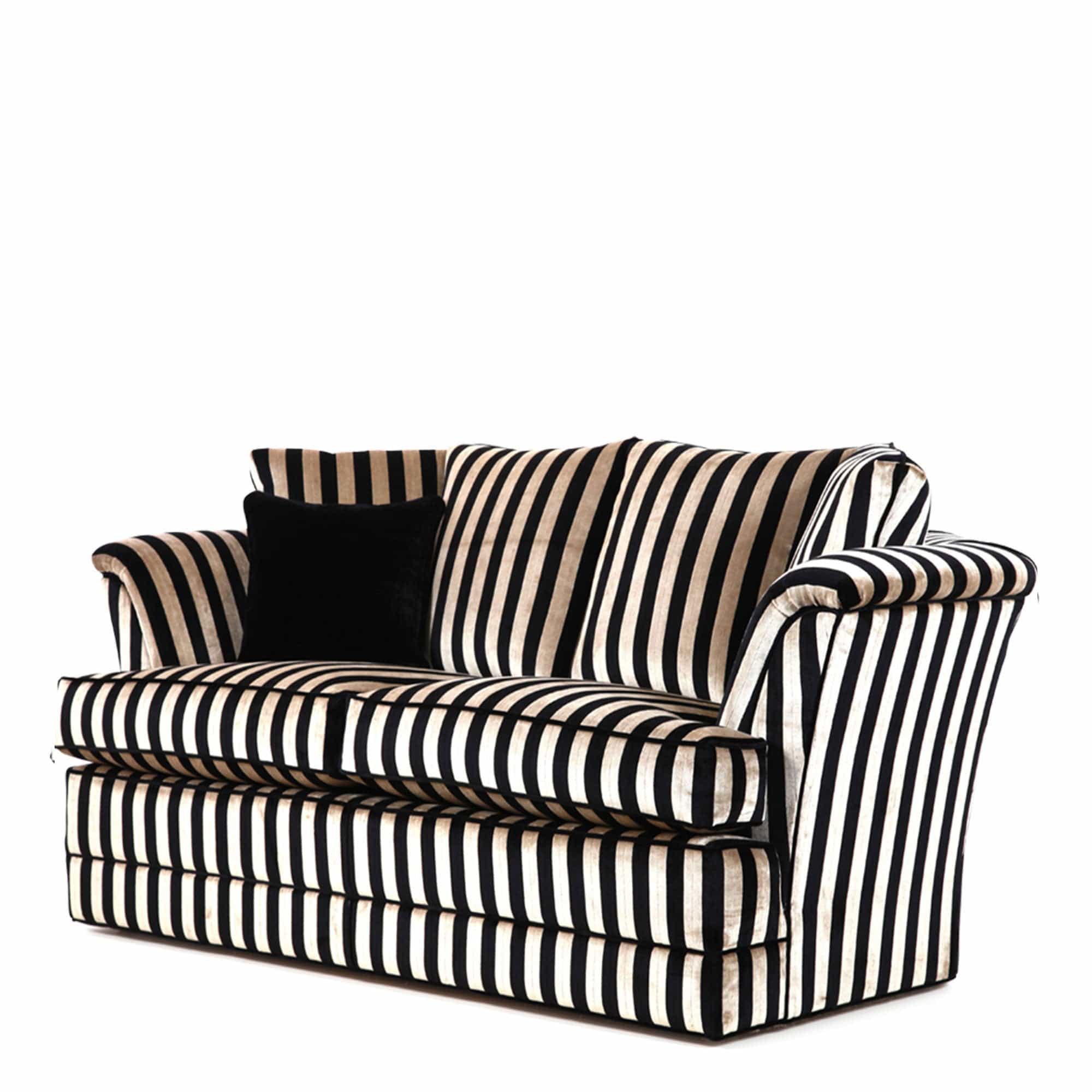 Pillow Back 2 Seat Sofa Straight Back In Fabric Grade 9