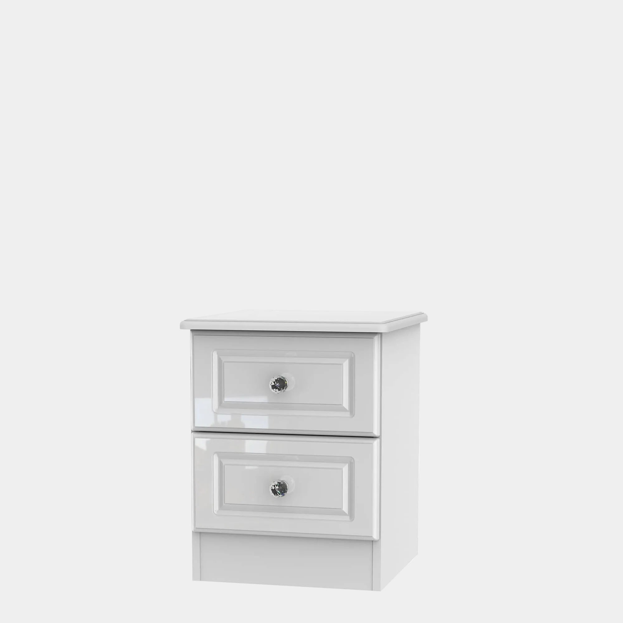 Lincoln - 2 Drawer Bedside Table