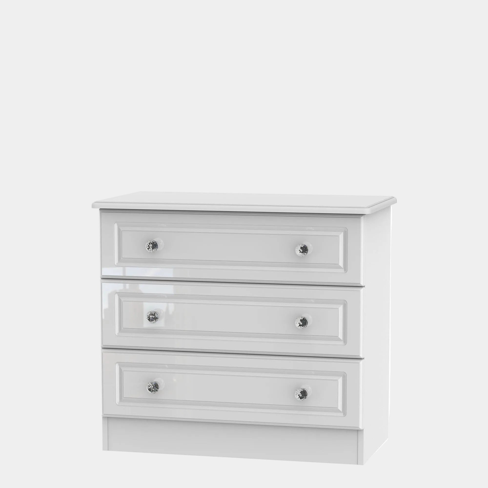 Lincoln - 3 Drawer Chest of Drawers, Midi
