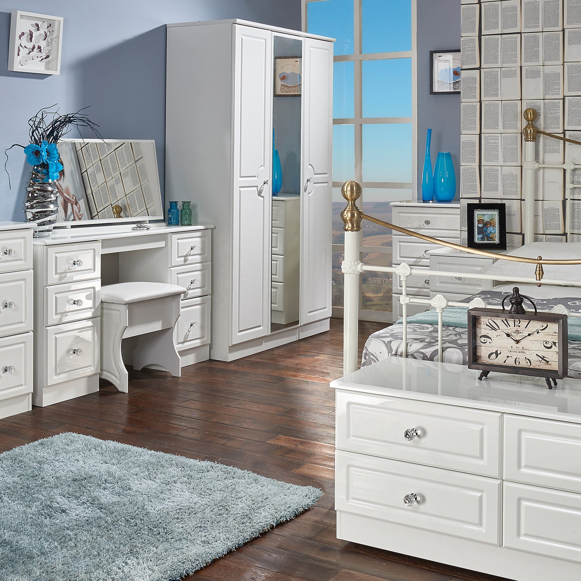 Lincoln - Mirror, White Gloss