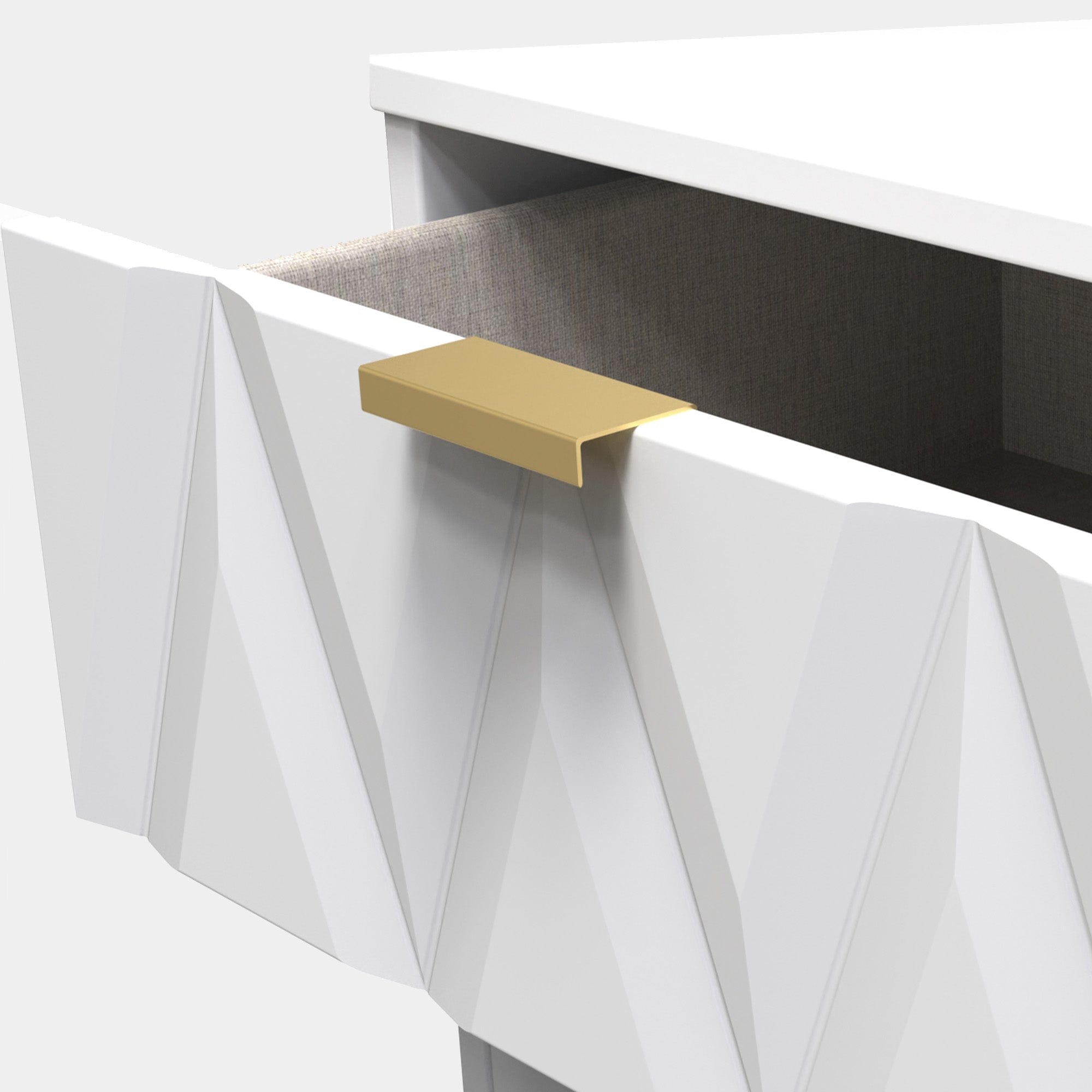 Jewel - 1 Drawer Bedside Table, Small