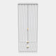 Tall 2ft 6in 2 Door/2 Drawer Robe