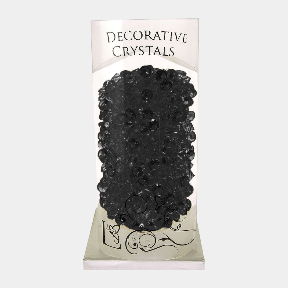 Acrylic Diamonds Black (BO)