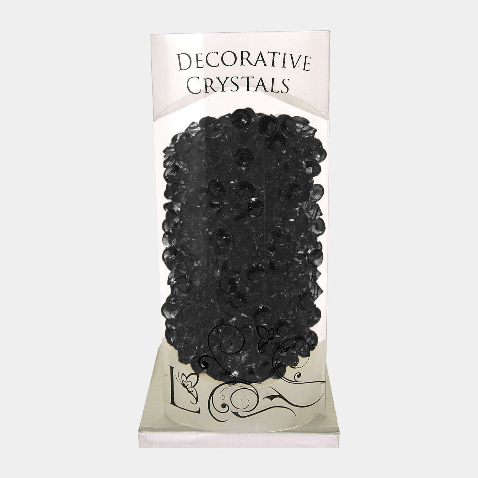 Acrylic Diamonds Black (BO)