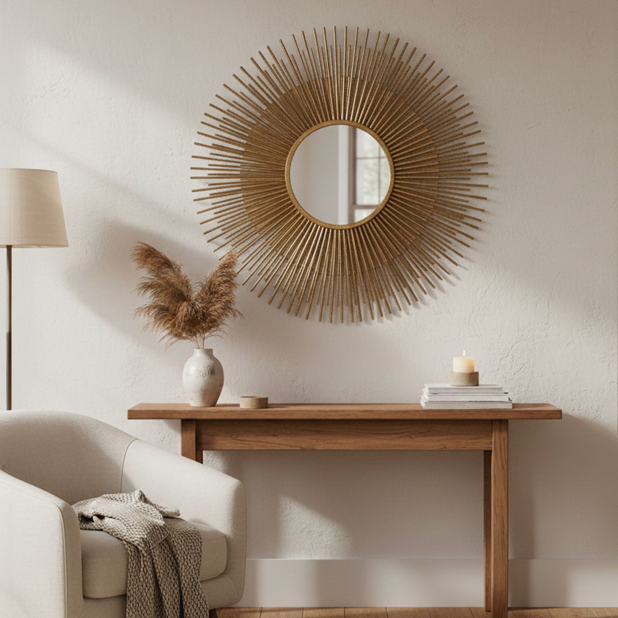 Sunburst Gold - Decorative Wall Mirror