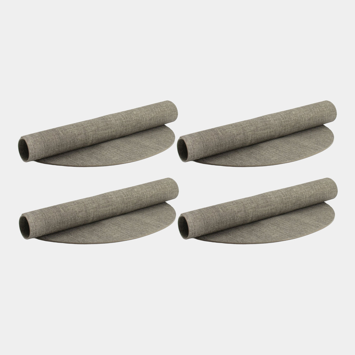 Tiffany Sky Grey Oval - Reversible Placemats, Set of 4