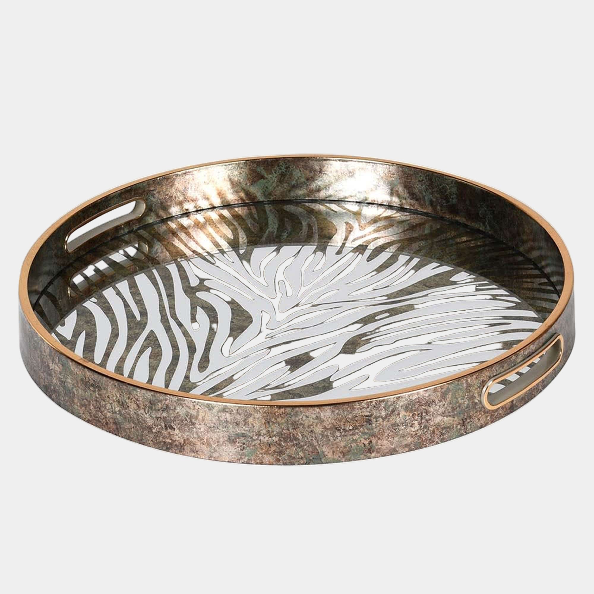 Zebra Pattern Tray