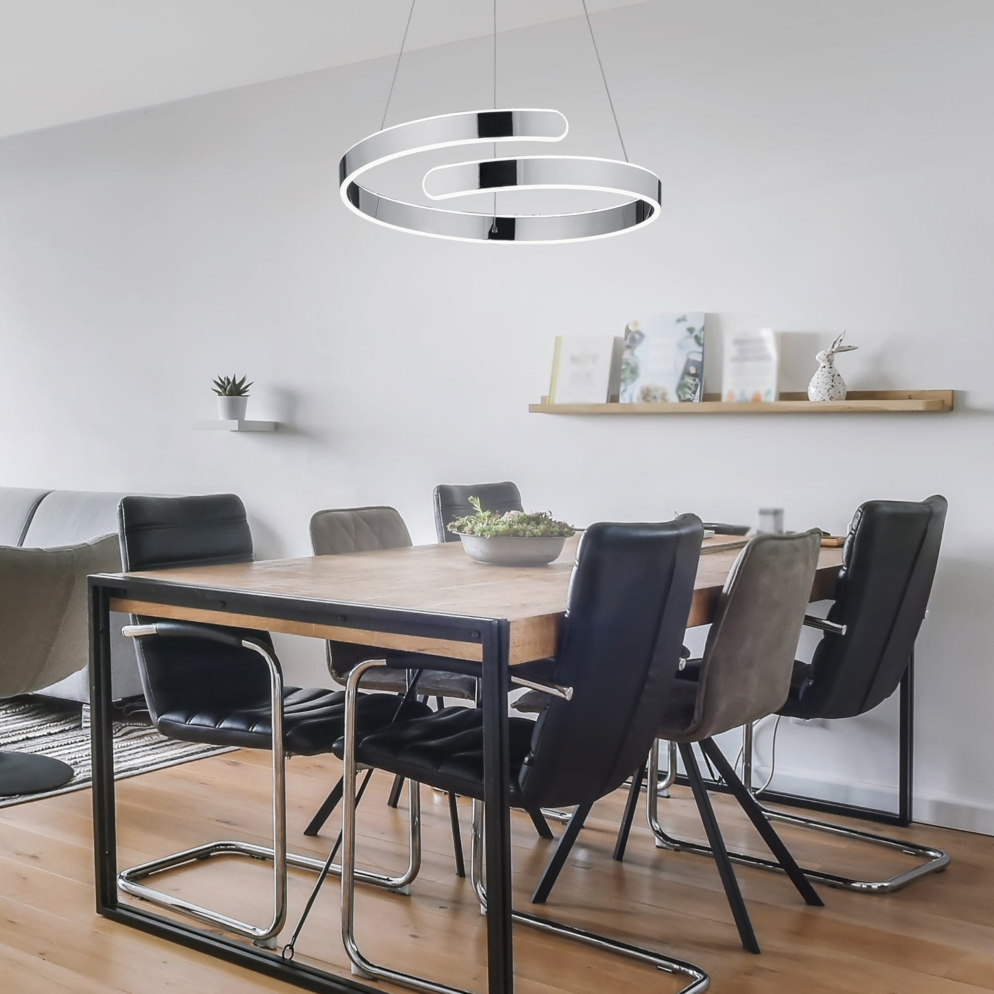 Fiador Chrome - Pendant Ceiling Light