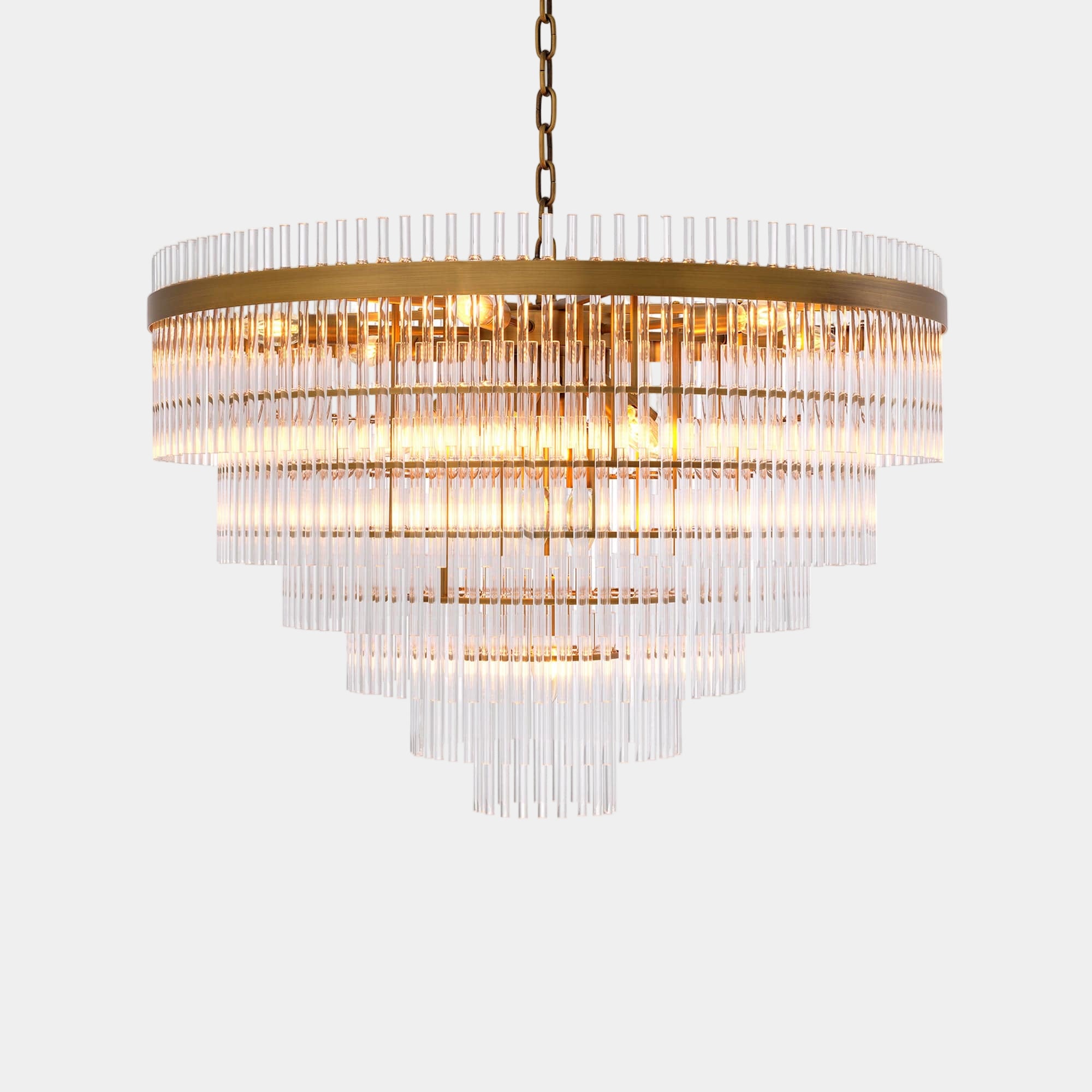 Eichholtz East - Chandelier Single Antique Brass
