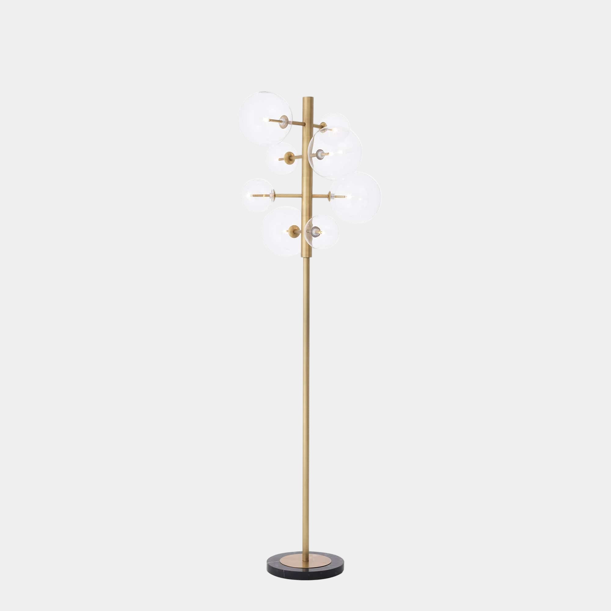Eichholtz Argento - Floor Lamp Antique Brass