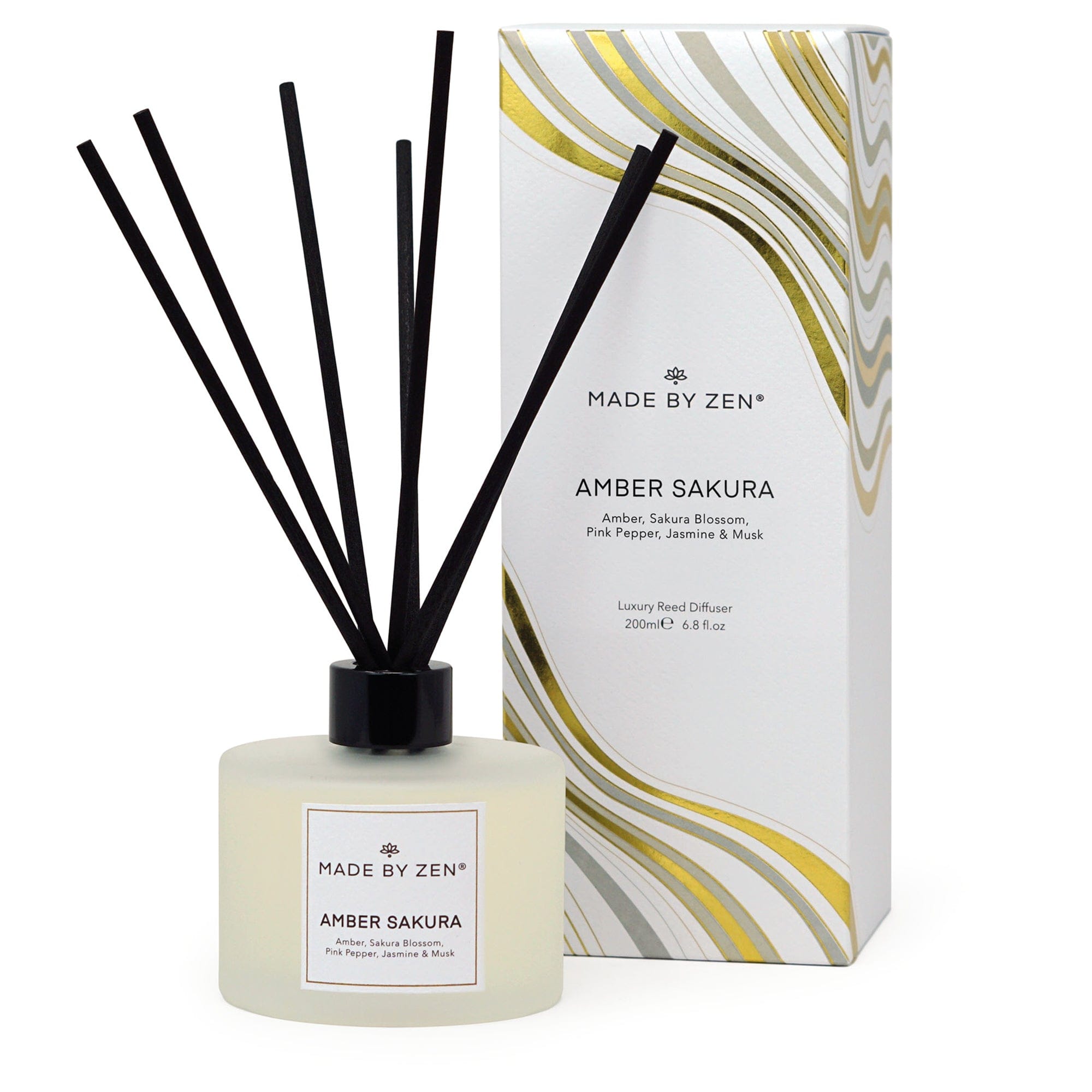 Amber Sakura Reed Diffuser 200ml (BA)