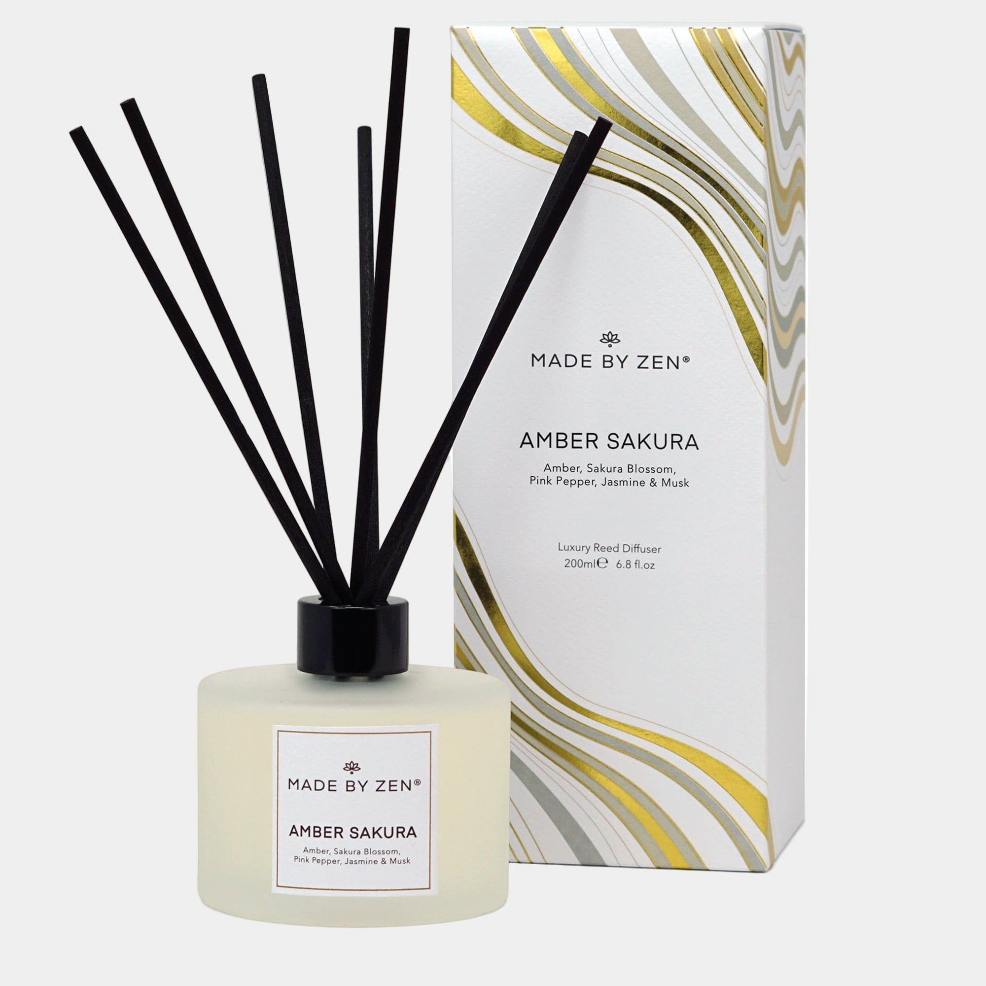 Amber Sakura Reed Diffuser 200ml (BA)